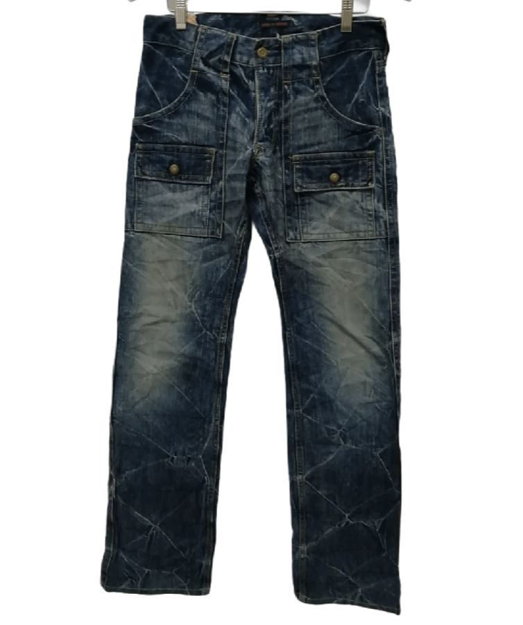 Japanese Brand BLUE WAY Japanese Brand 6 Pocket Jeans Size US 30 / EU 46 - 1 Thumbnail