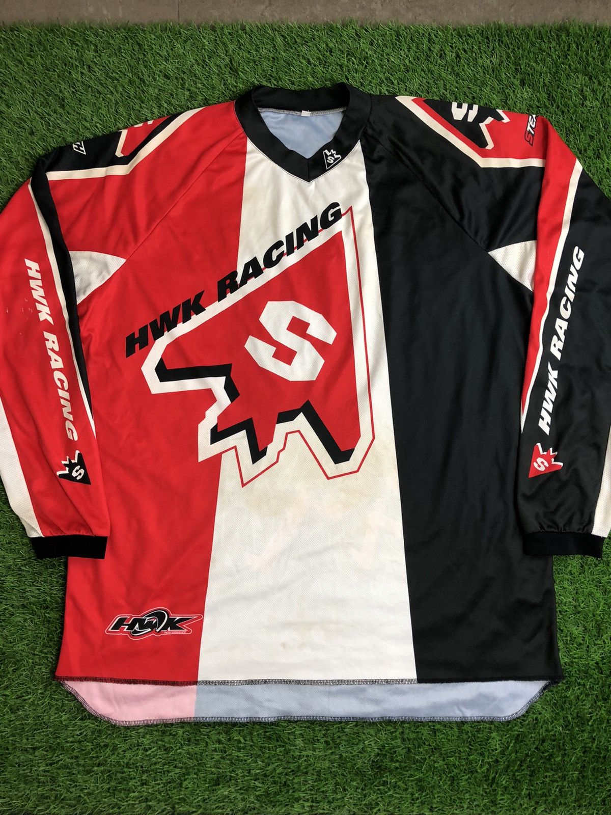 Vintage Vintage HWK Racing Motorcross Shirt Size US L / EU 52-54 / 3 - 1 Thumbnail