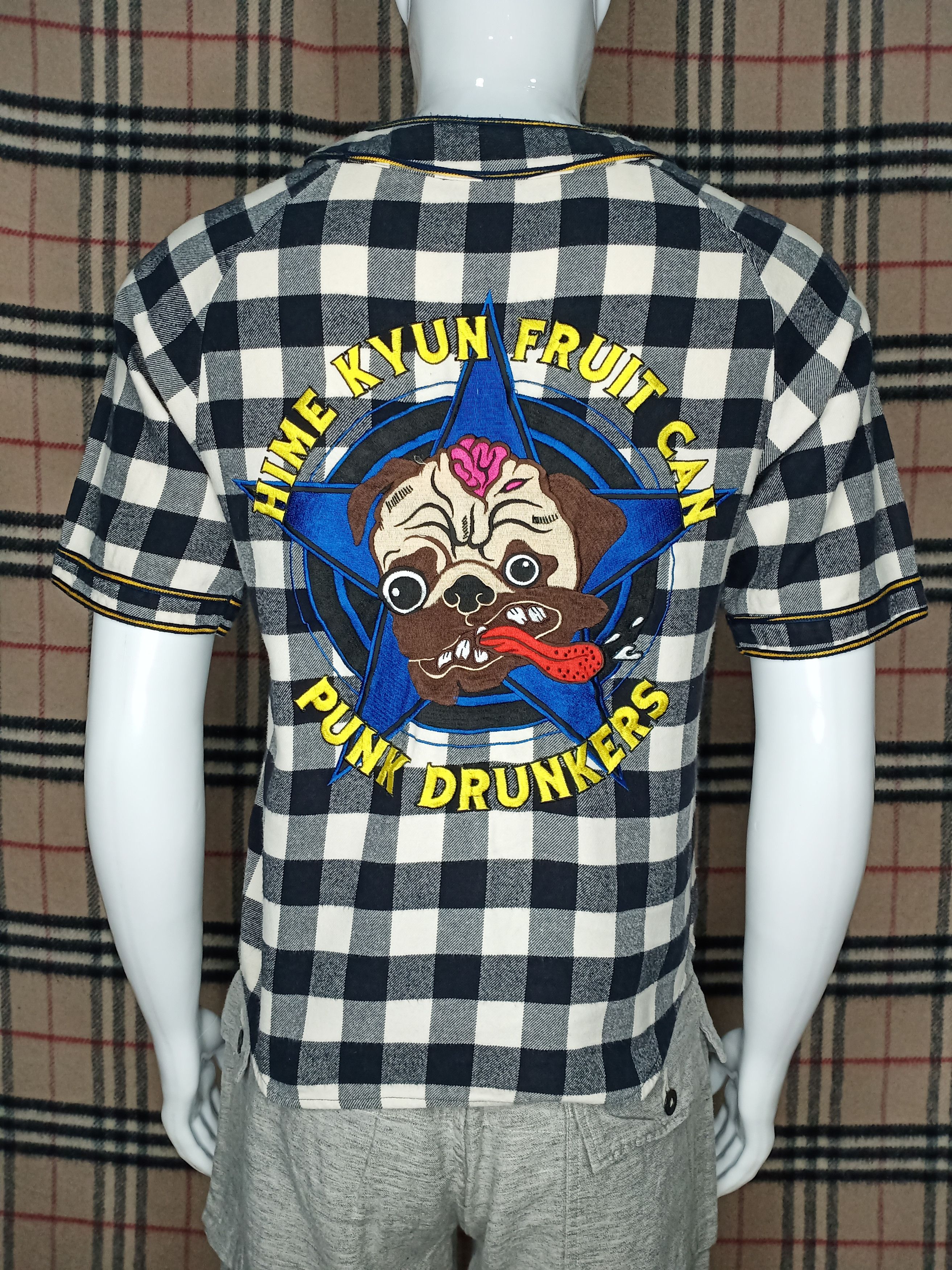 Japanese Brand Punk Drunker Button Up Shirt Size US M / EU 48-50 / 2 - 1 Thumbnail