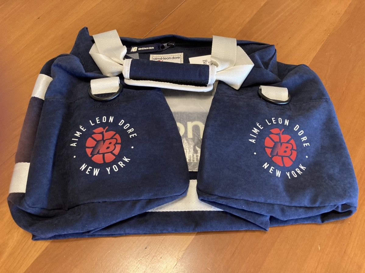 Aime Leon Dore × New Balance Aime Leon Dore x New Balance Duffle blue Bag Size ONE SIZE - 4 Thumbnail