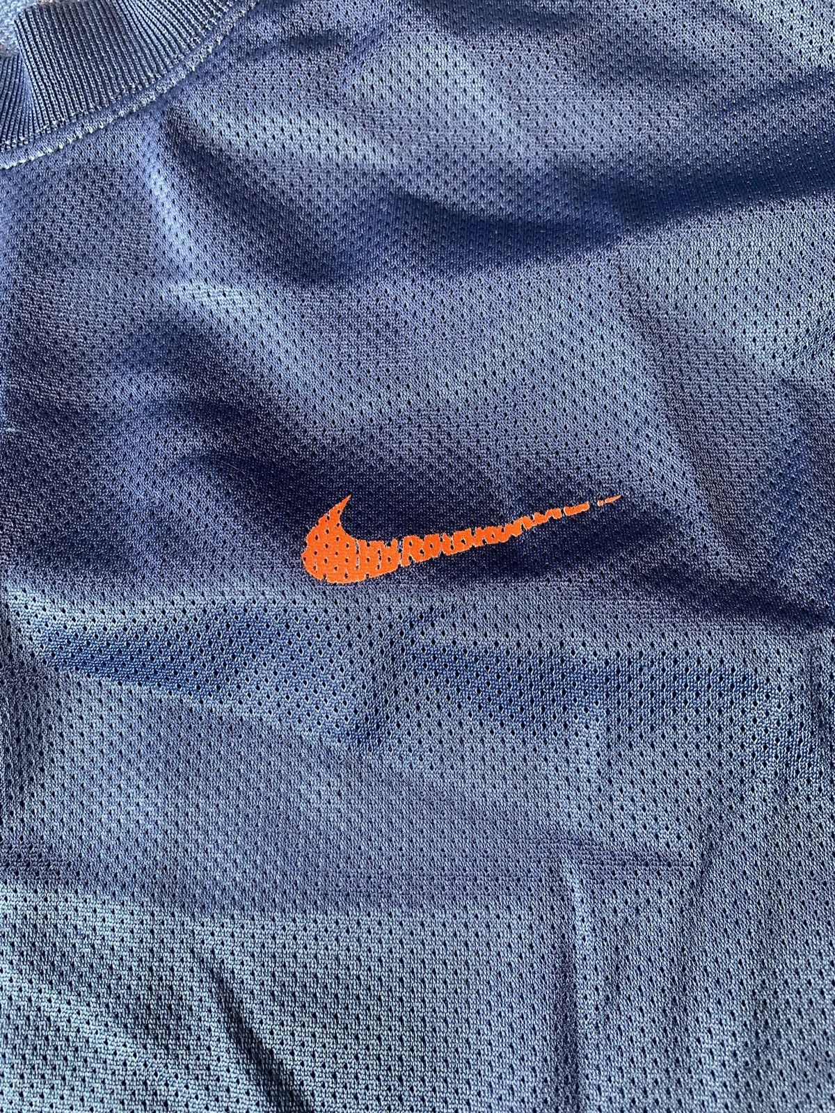 Nike × Vintage Vintage 90s Nike Swoosh Mesh Vest Made In USA Size US XL / EU 56 / 4 - 5 Thumbnail