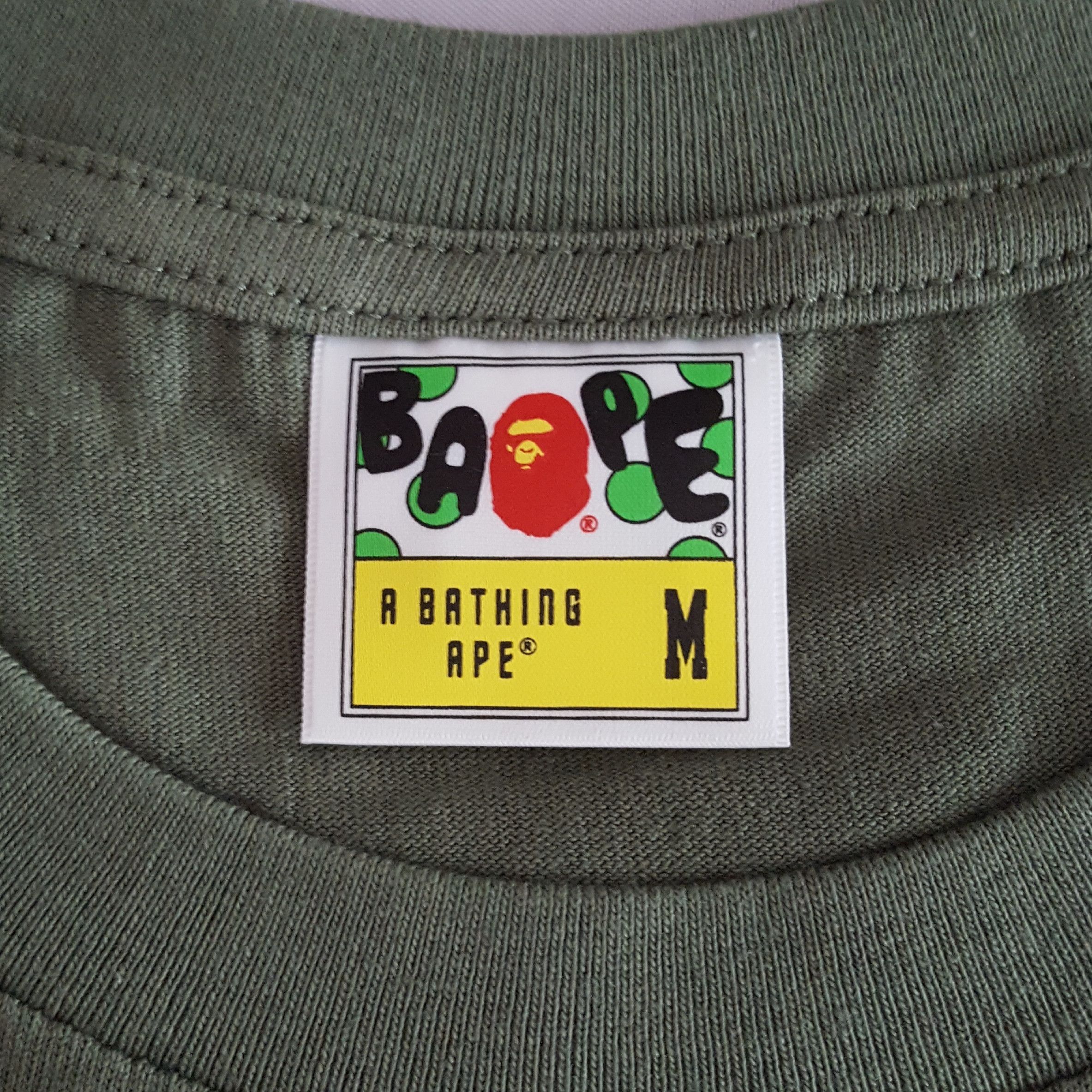 Bape Bicolor Shark Tee Size US M / EU 48-50 / 2 - 4 Thumbnail