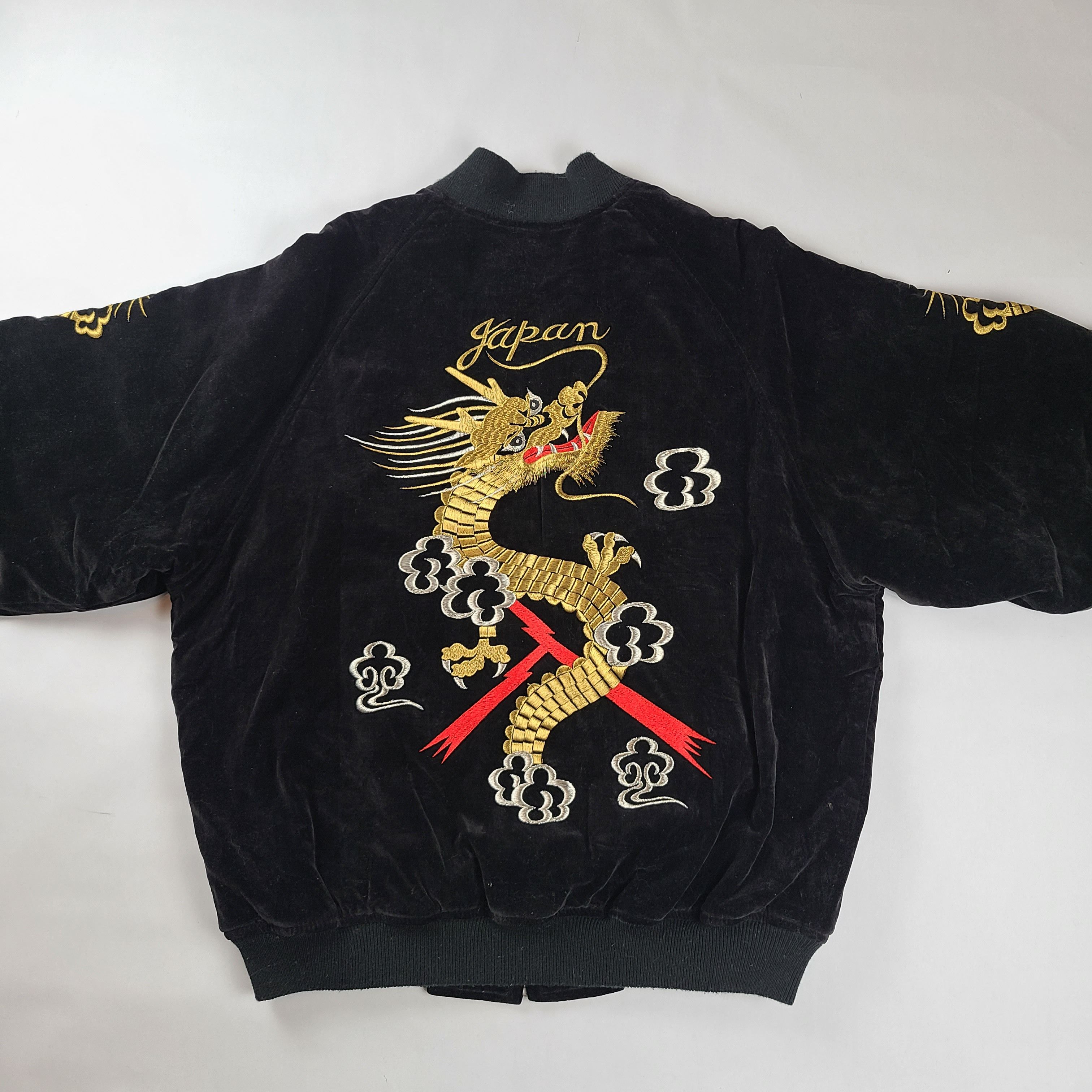 Japanese Brand × Vintage Vintage 80s Japanese souvenir jacket. Size US L / EU 52-54 / 3 - 4 Thumbnail