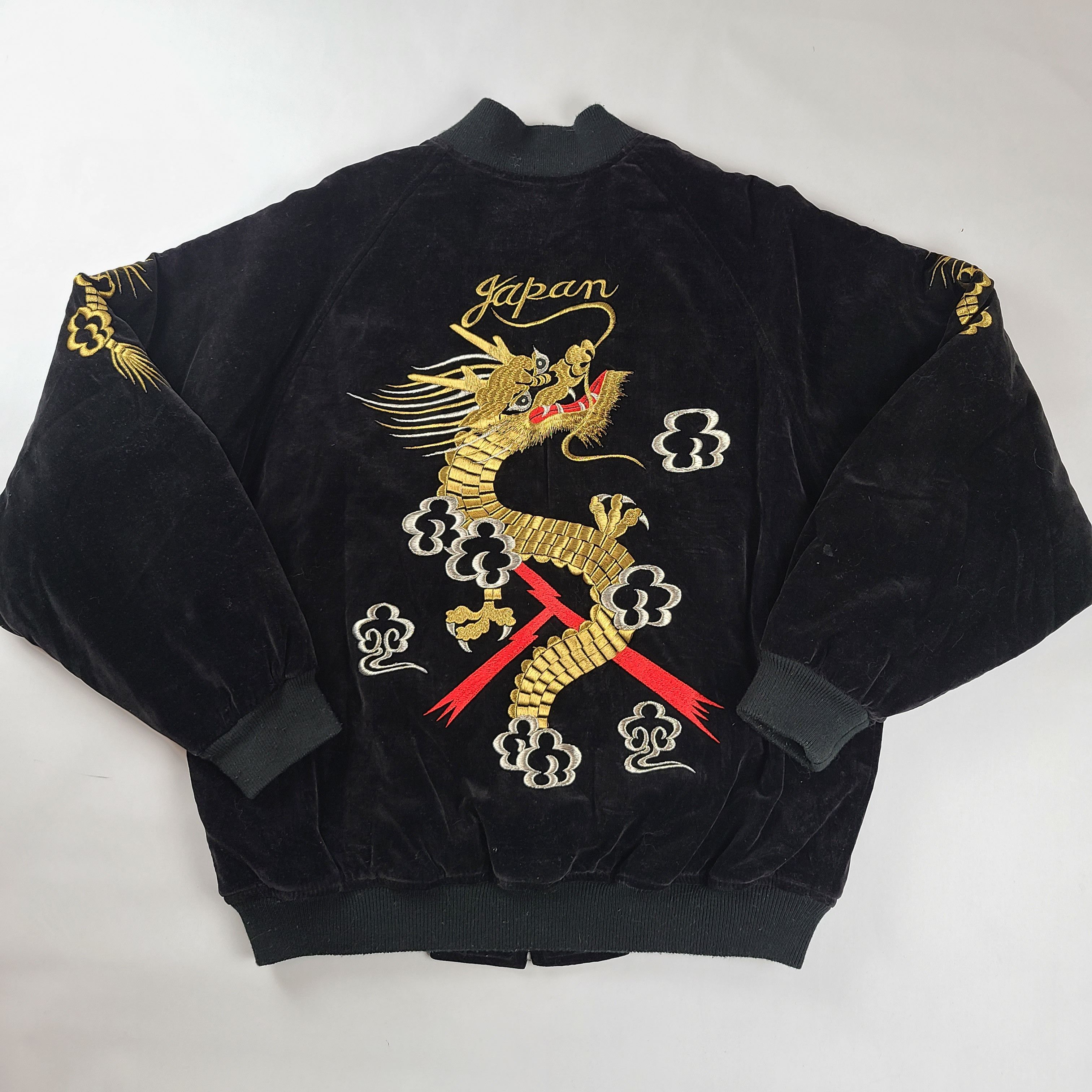 Japanese Brand × Vintage Vintage 80s Japanese souvenir jacket. Size US L / EU 52-54 / 3 - 1 Thumbnail