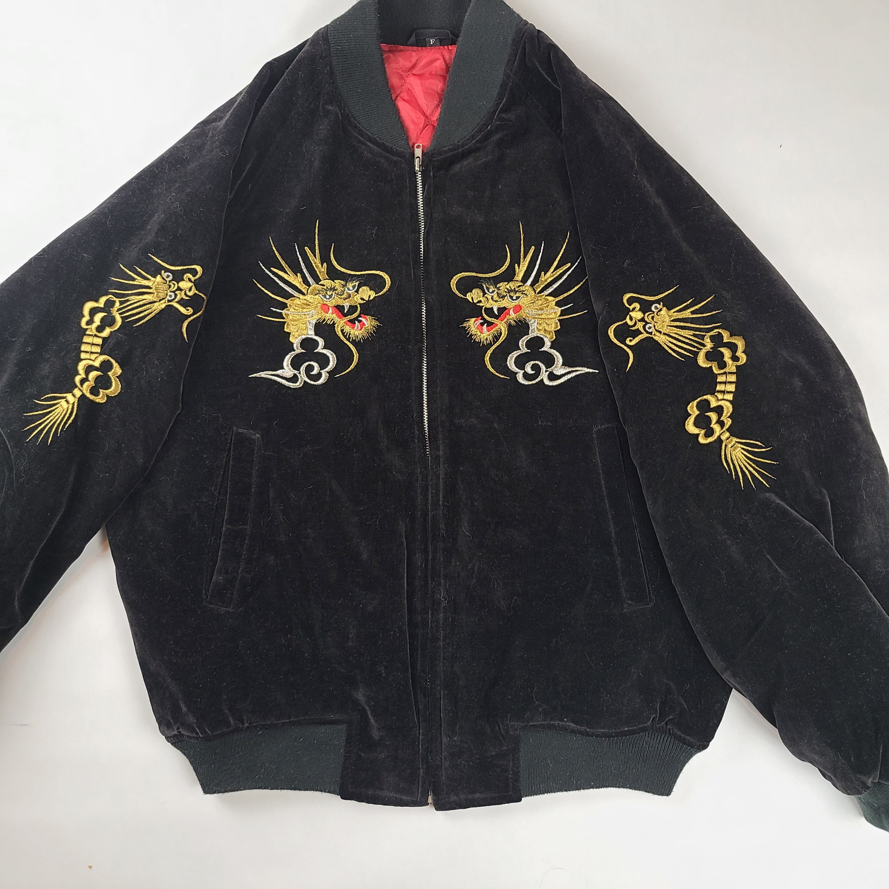 Japanese Brand × Vintage Vintage 80s Japanese souvenir jacket. Size US L / EU 52-54 / 3 - 3 Thumbnail