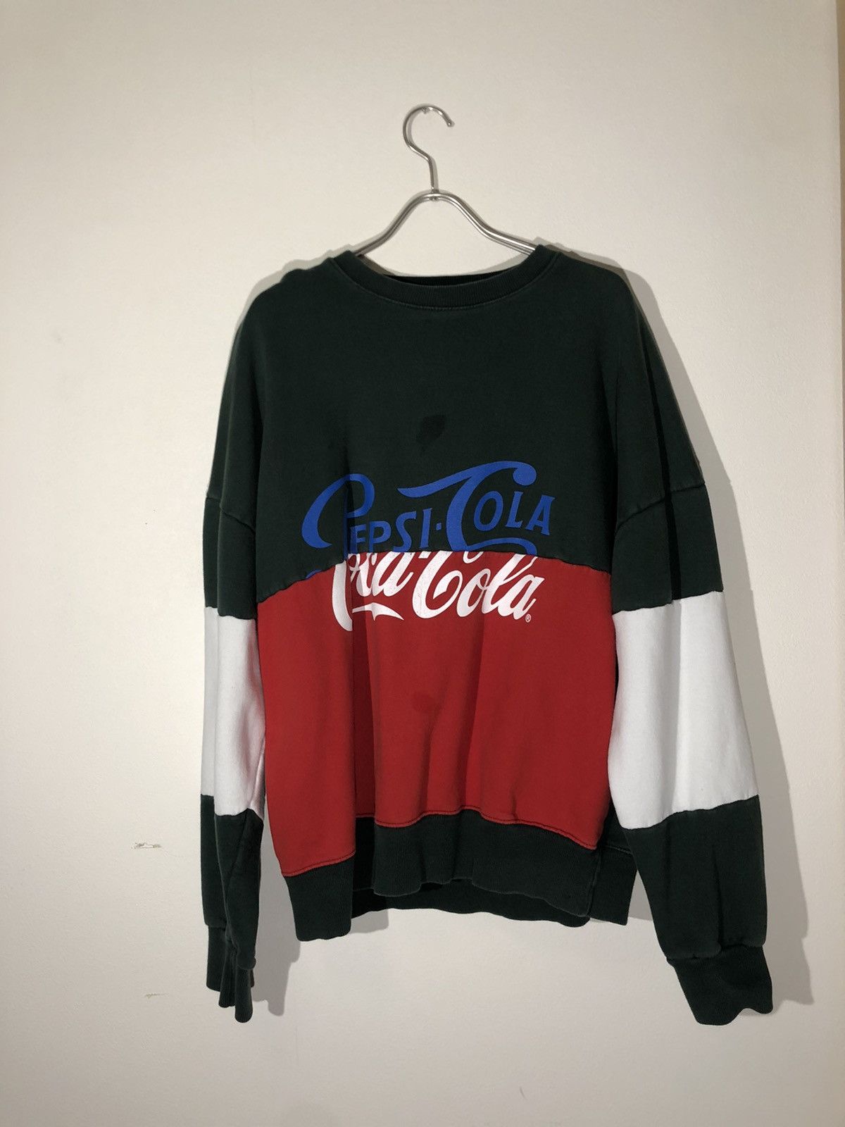 Japanese Brand Vintage A gem Vintage Pepsi x Coca Cola Sweatshirt Grailed