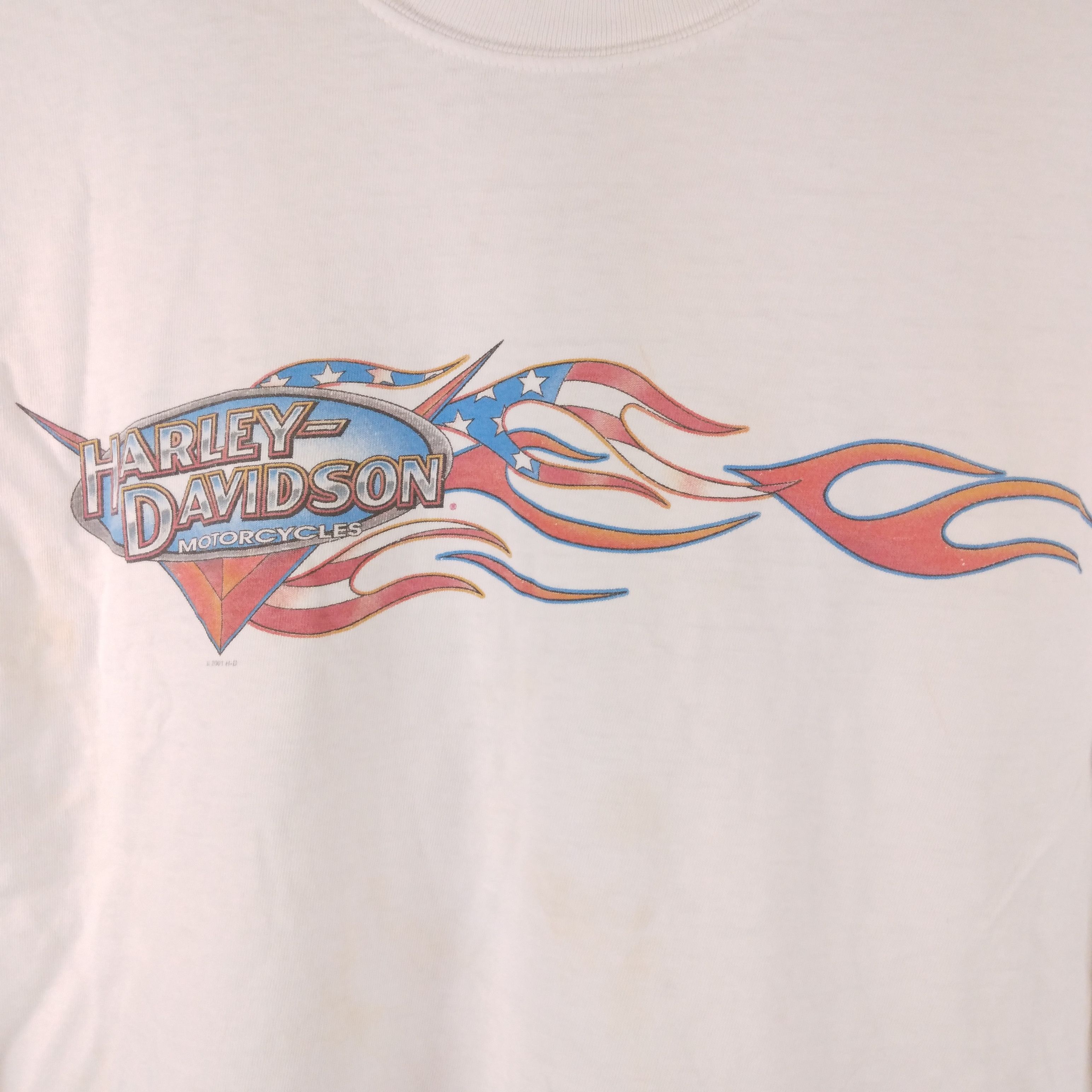 Harley Davidson Vintage Harley Davidson 2001 copyrights Tinley Park,II Size US S / EU 44-46 / 1 - 2 Thumbnail