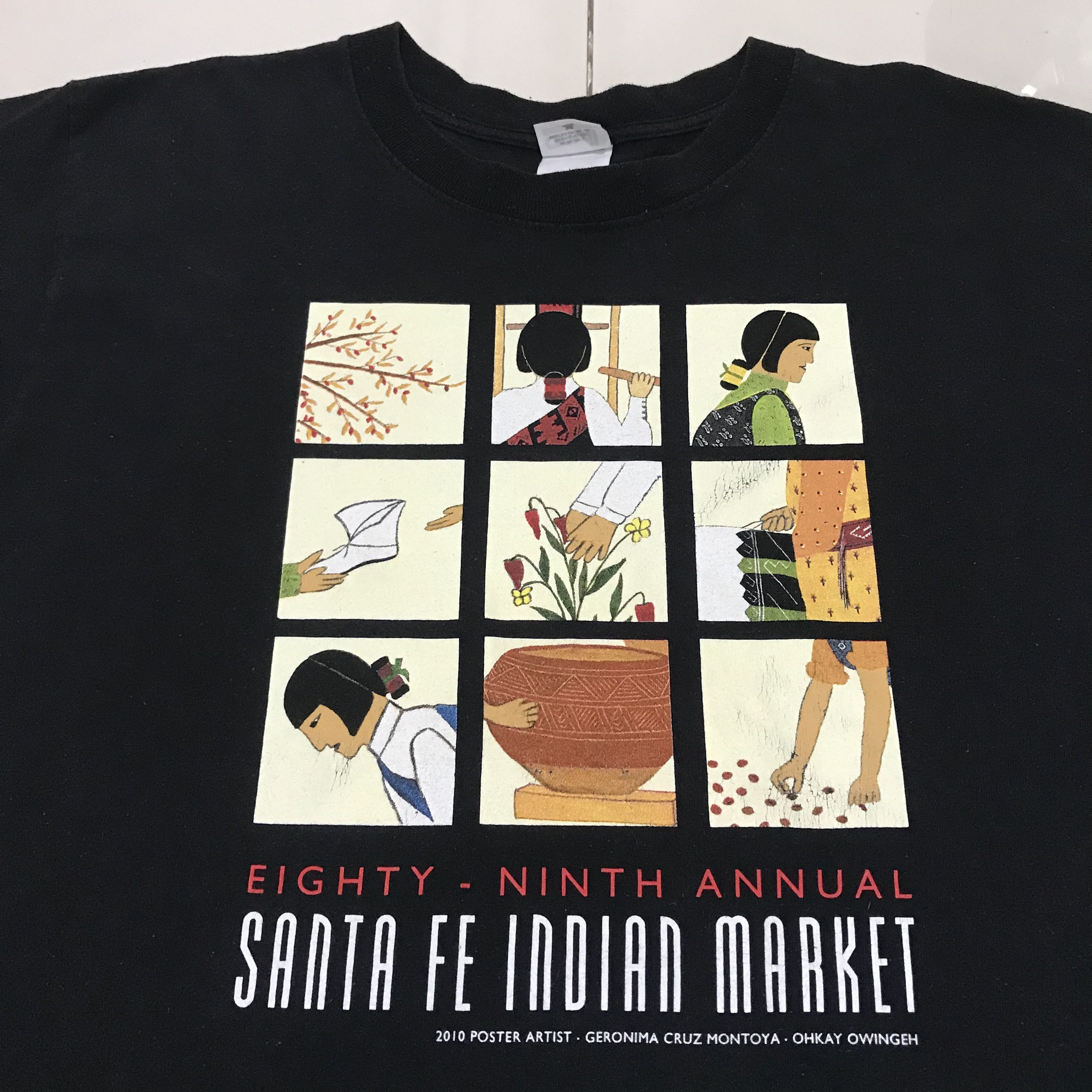 Vtg. Santa Fe Indian Market By Gerónima Cruz Montoya SHIRT
