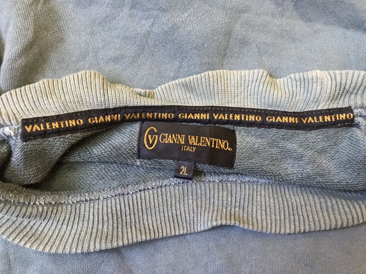 Designer × Gianni Valentino × Valentino Gianni Valentino Italy Logo Sweatshirt Size US XXL / EU 58 / 5 - 4 Thumbnail