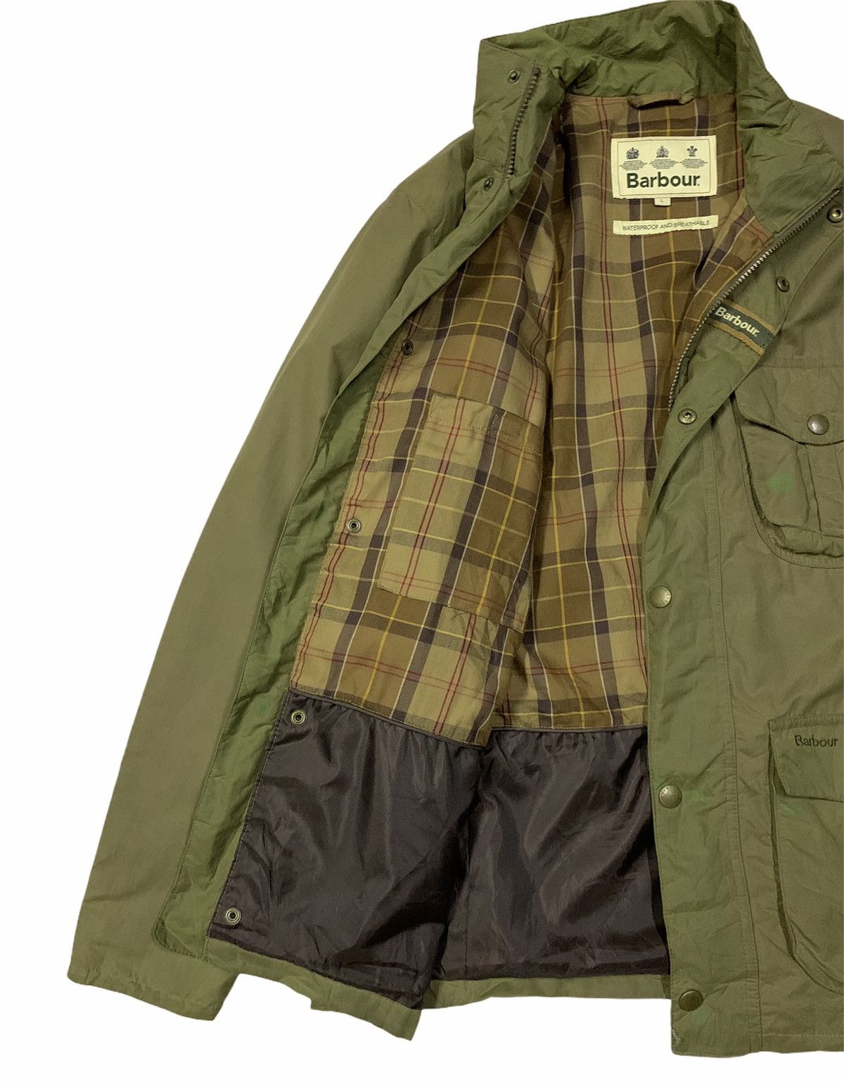 Barbour 🔥BARBOUR UTILITY JACKET W/PROOF & BREATHABLE Size US L / EU 52-54 / 3 - 5 Thumbnail