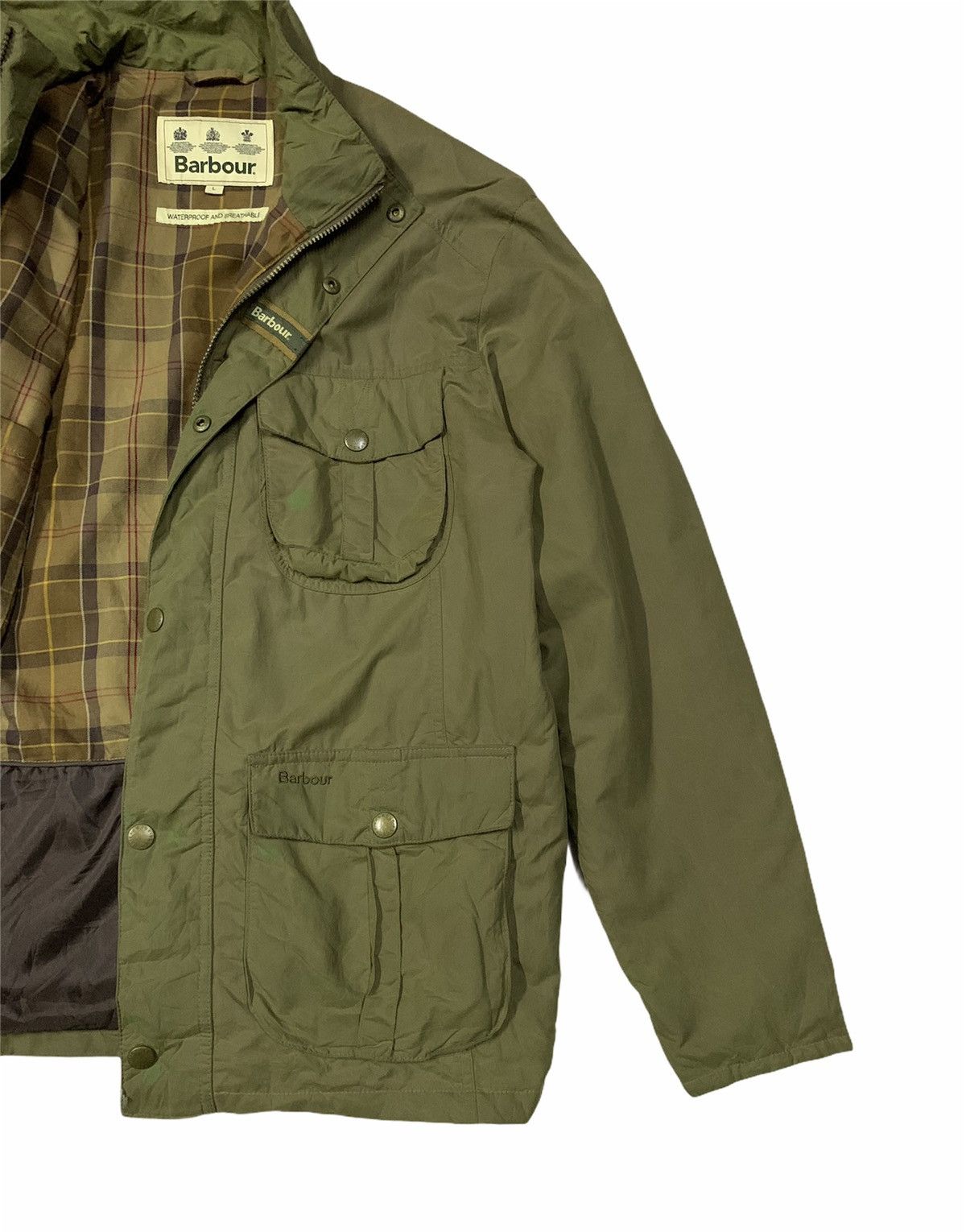 Barbour 🔥BARBOUR UTILITY JACKET W/PROOF & BREATHABLE Size US L / EU 52-54 / 3 - 4 Thumbnail