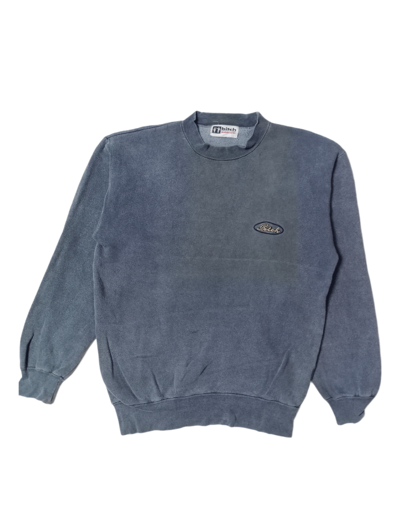 Vintage Vintage Bitch Box BigLogo Embroidered Skateboard Sweatshirt Size US L / EU 52-54 / 3 - 1 Thumbnail