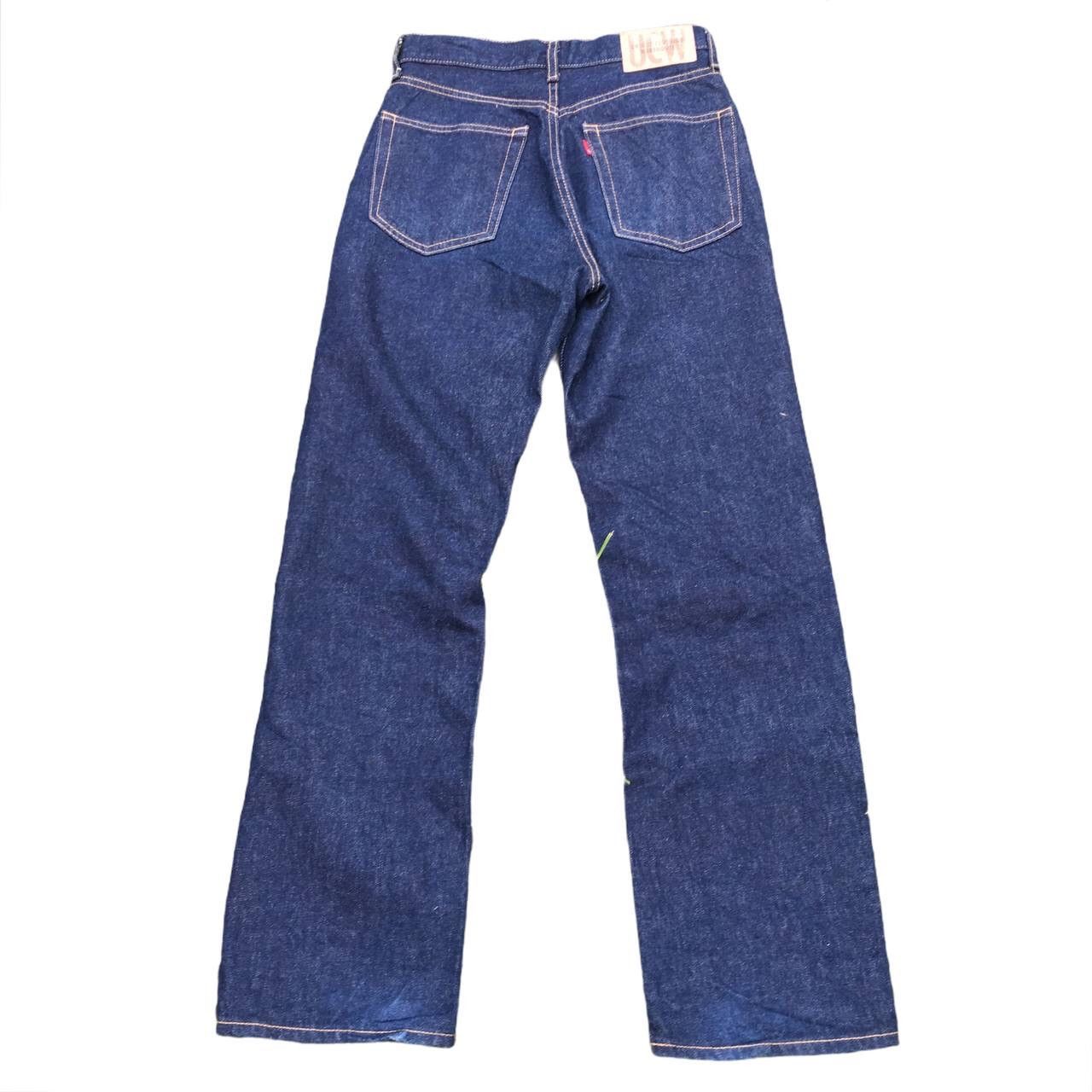 Japanese Brand Unique Clothing Warehouse Non selvedge denim Size US 28 / EU 44 - 2 Thumbnail