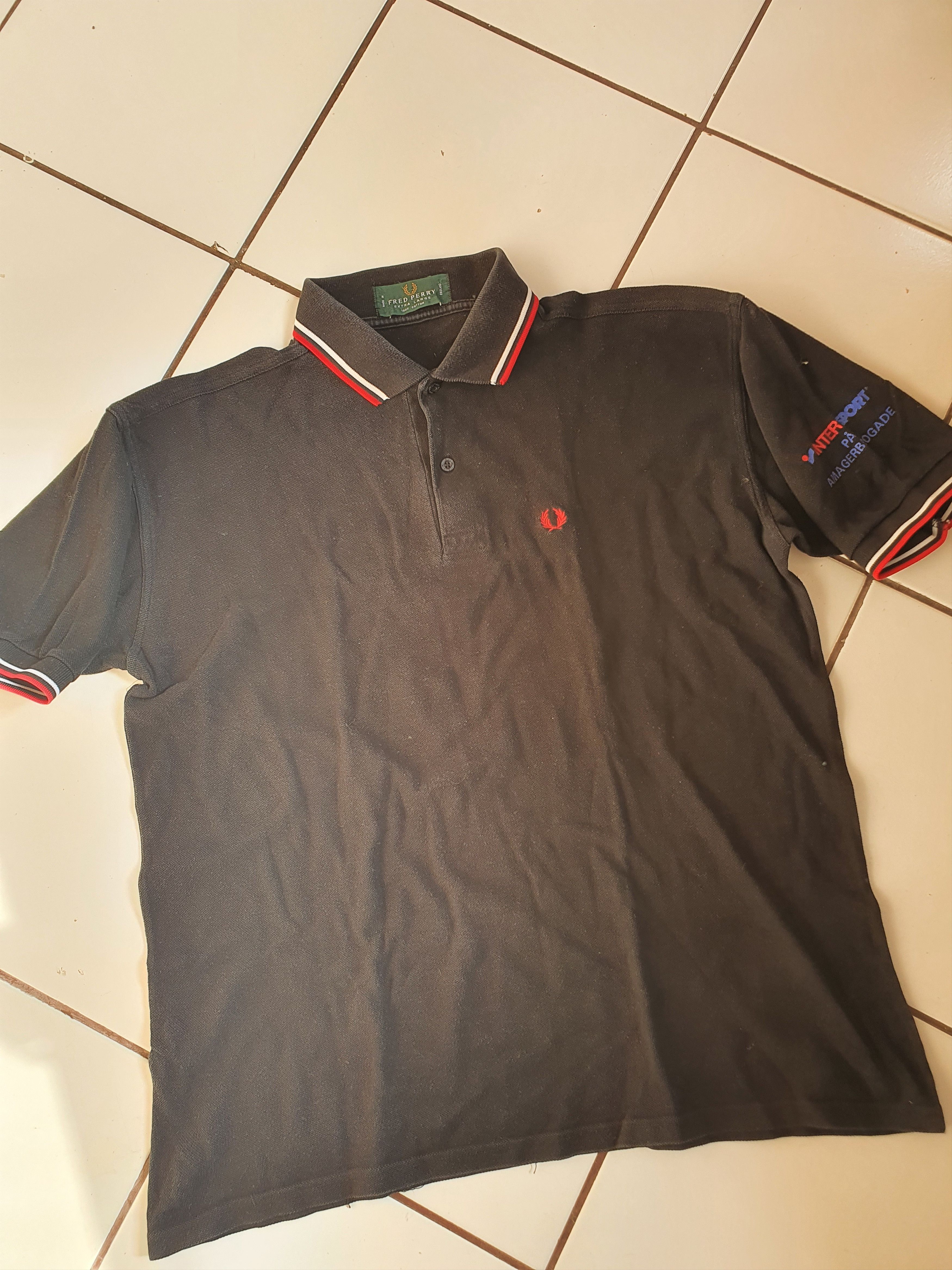 Fred Perry Fred Perry Polo/Golf black t-shirt,size XL Size US XL / EU 56 / 4 - 2 Thumbnail