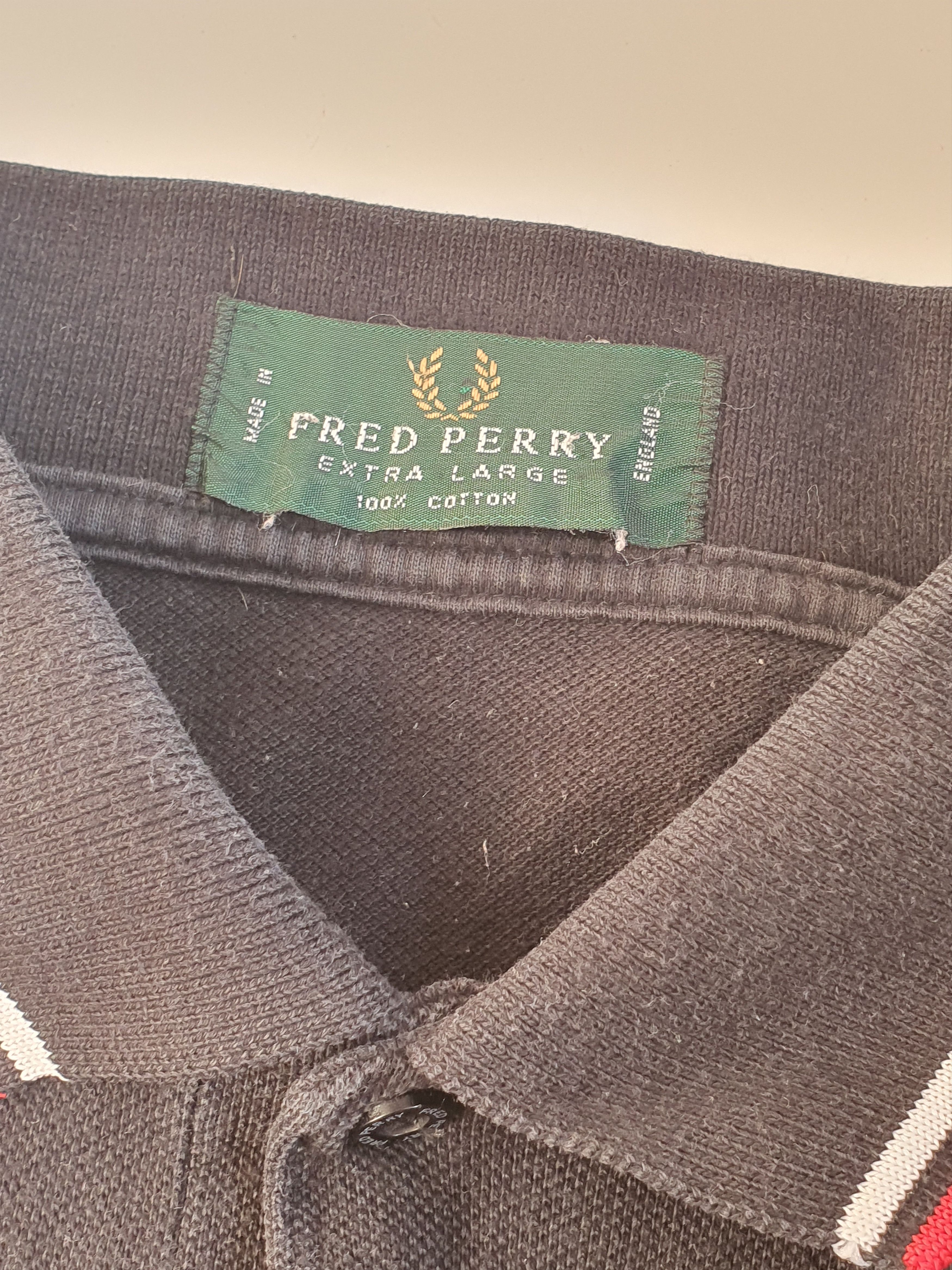 Fred Perry Fred Perry Polo/Golf black t-shirt,size XL Size US XL / EU 56 / 4 - 6 Thumbnail
