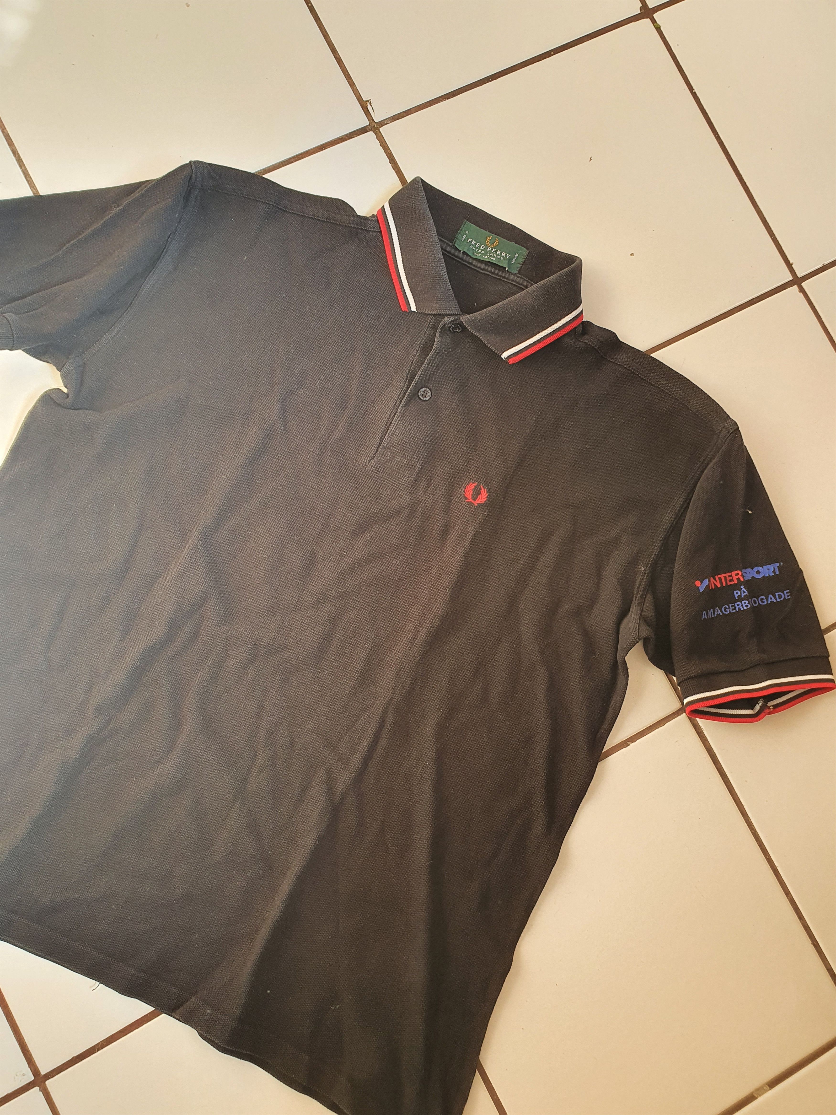 Fred Perry Fred Perry Polo/Golf black t-shirt,size XL Size US XL / EU 56 / 4 - 1 Thumbnail