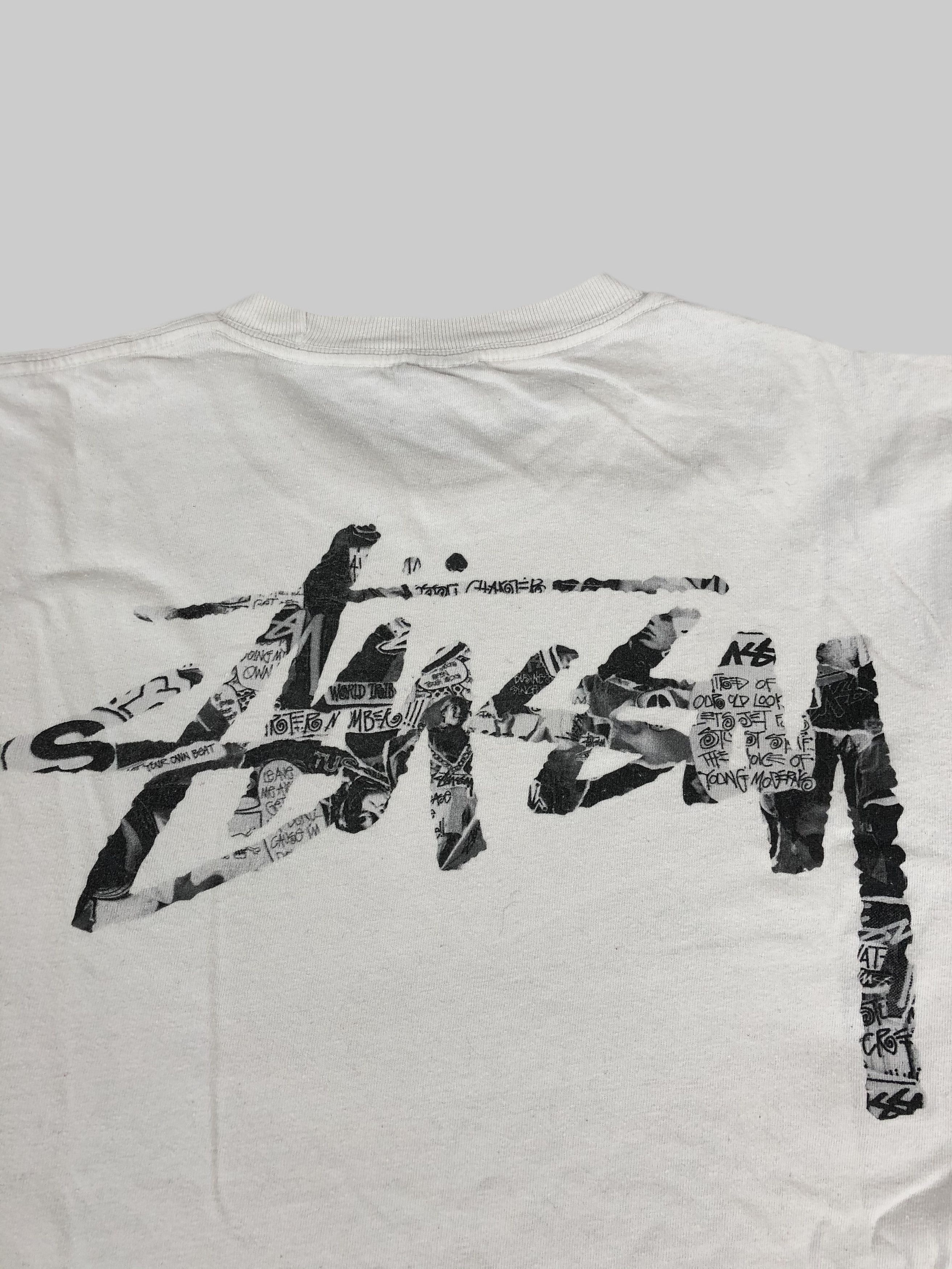 Stussy Vintage 2000s Stussy Double S t-shirt Size US M / EU 48-50 / 2 - 8 Thumbnail