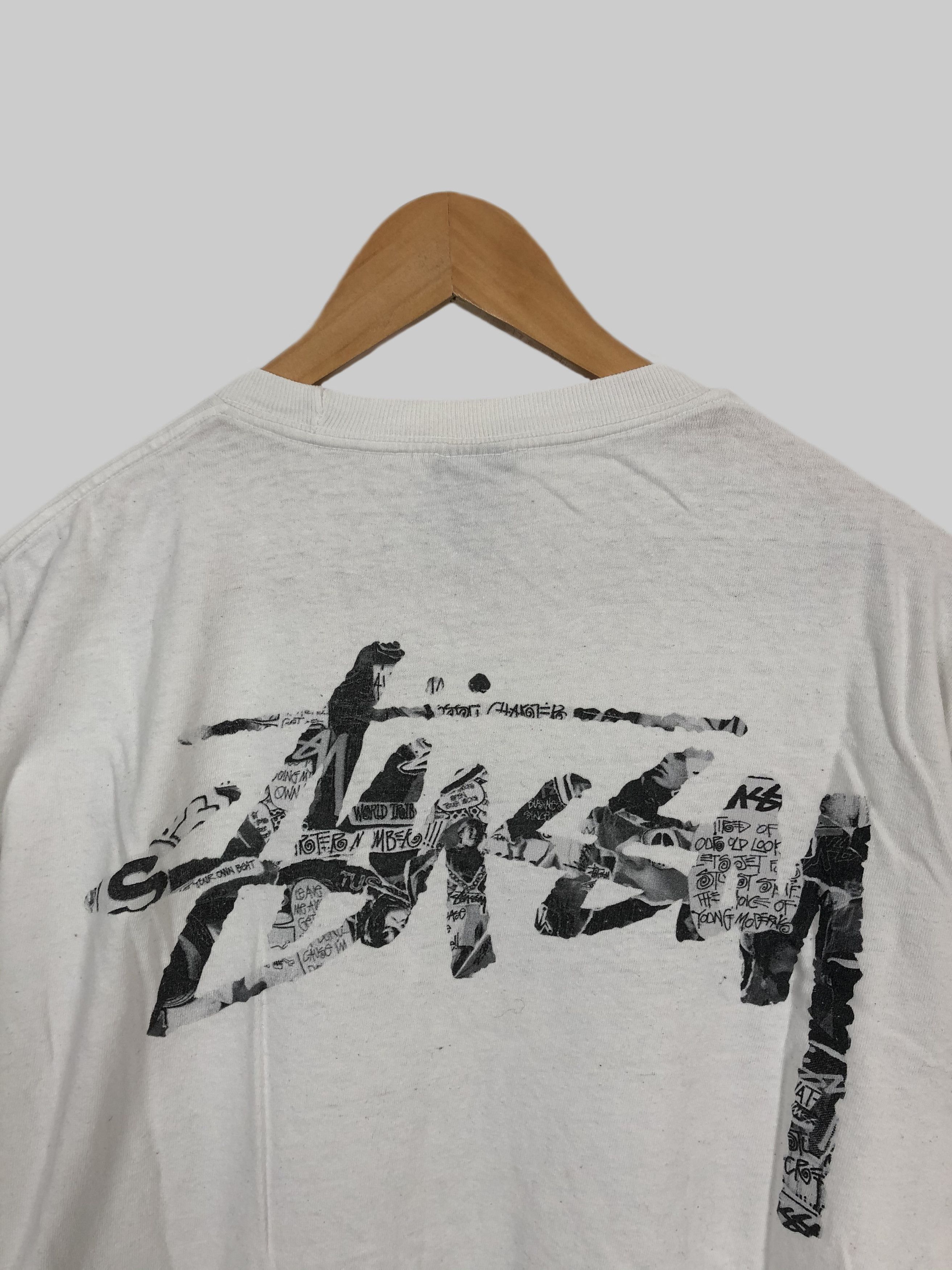 Stussy Vintage 2000s Stussy Double S t-shirt Size US M / EU 48-50 / 2 - 4 Thumbnail