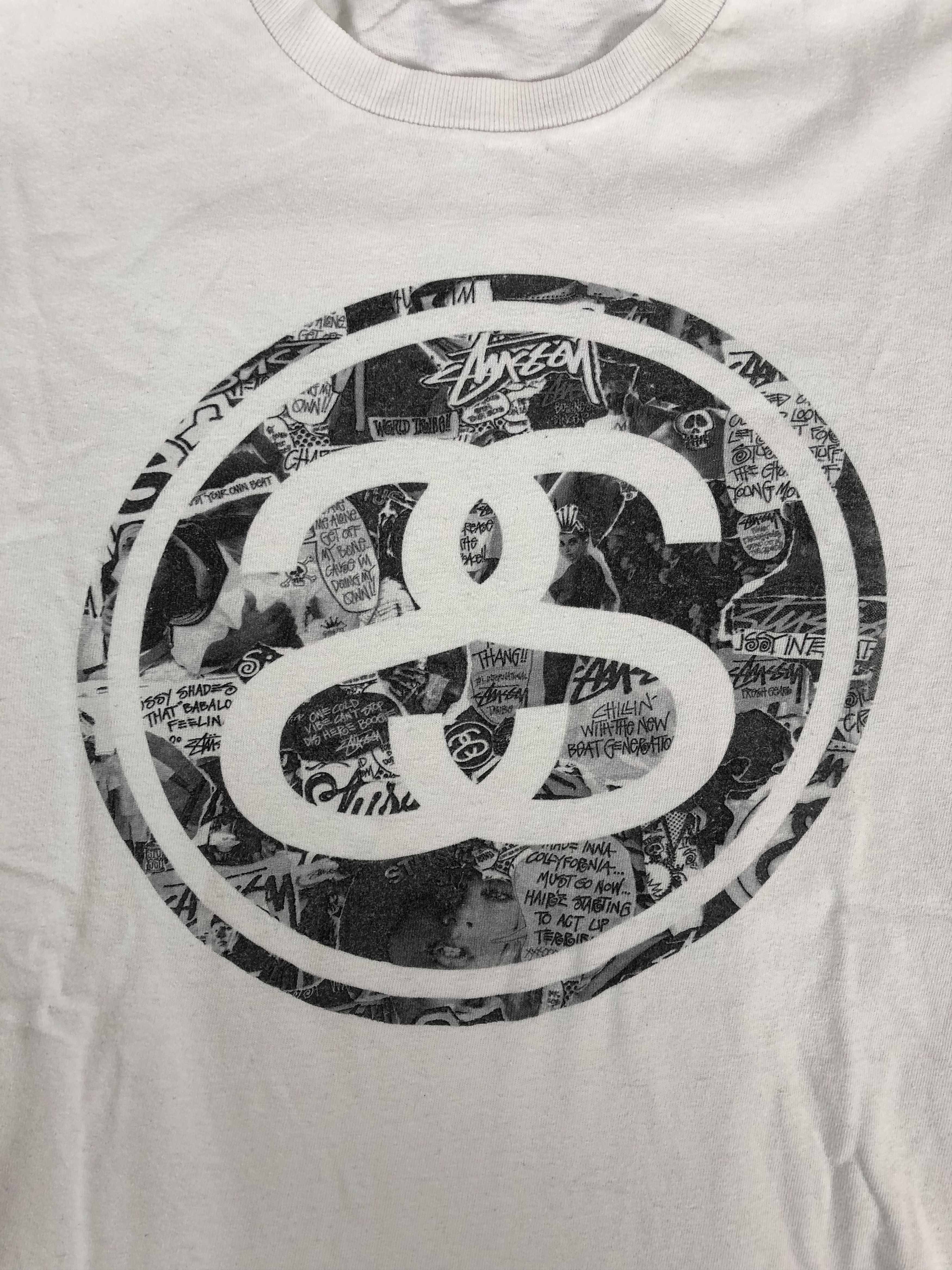 Stussy Vintage 2000s Stussy Double S t-shirt Size US M / EU 48-50 / 2 - 5 Thumbnail