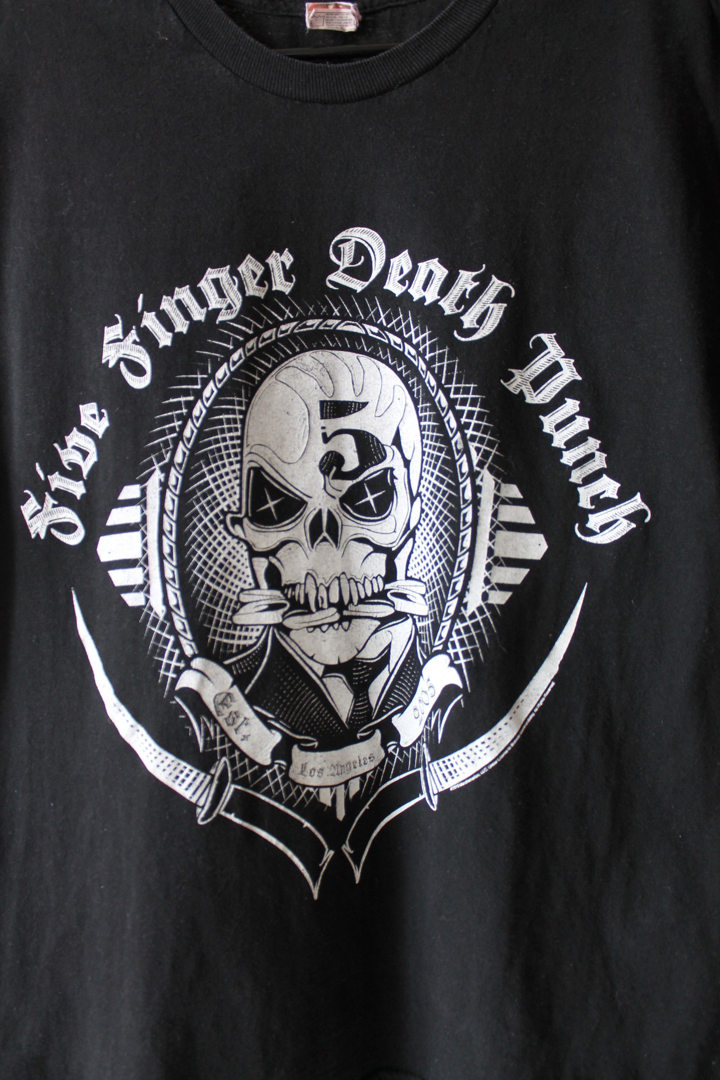 Band Tees Five Finger Death Punch Vintage Band Tees Size L Size US L / EU 52-54 / 3 - 3 Thumbnail