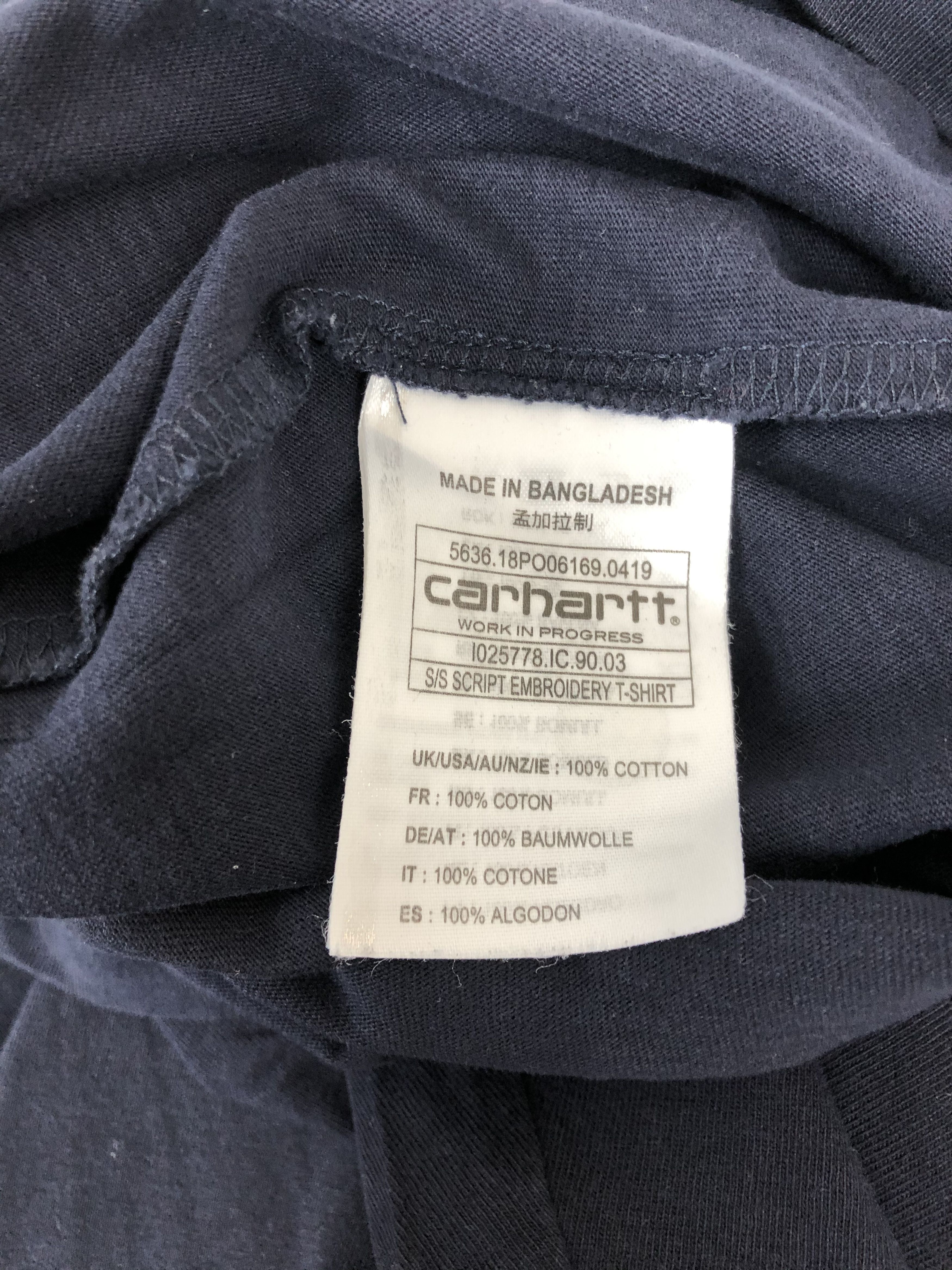 Carhartt Carhartt small logo t-shirt Size US M / EU 48-50 / 2 - 5 Thumbnail