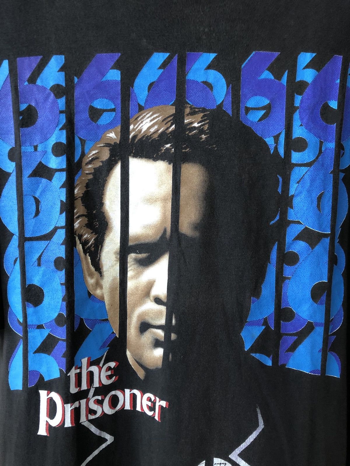 Vintage Vintage 90s The Prisonar British TV Series Rare Tee Size US L / EU 52-54 / 3 - 4 Thumbnail