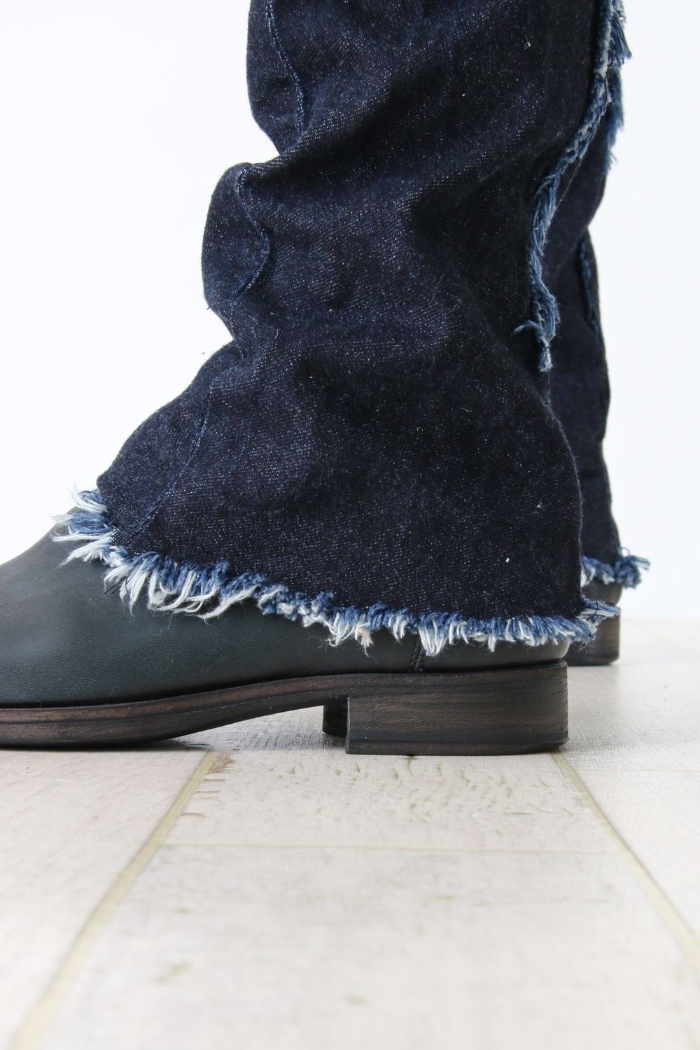 Individual Sentiments 16SS Ounce denim pants.Like Devoa or Yohji Yamamoto Size US 32 / EU 48 - 1 Thumbnail