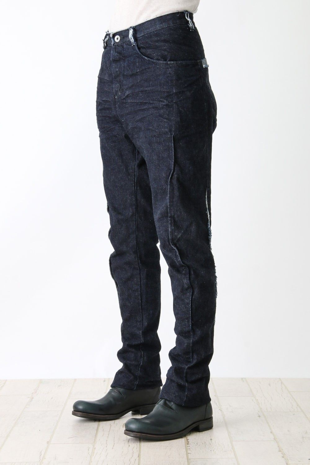 Individual Sentiments 16SS Ounce denim pants.Like Devoa or Yohji Yamamoto Size US 32 / EU 48 - 2 Thumbnail
