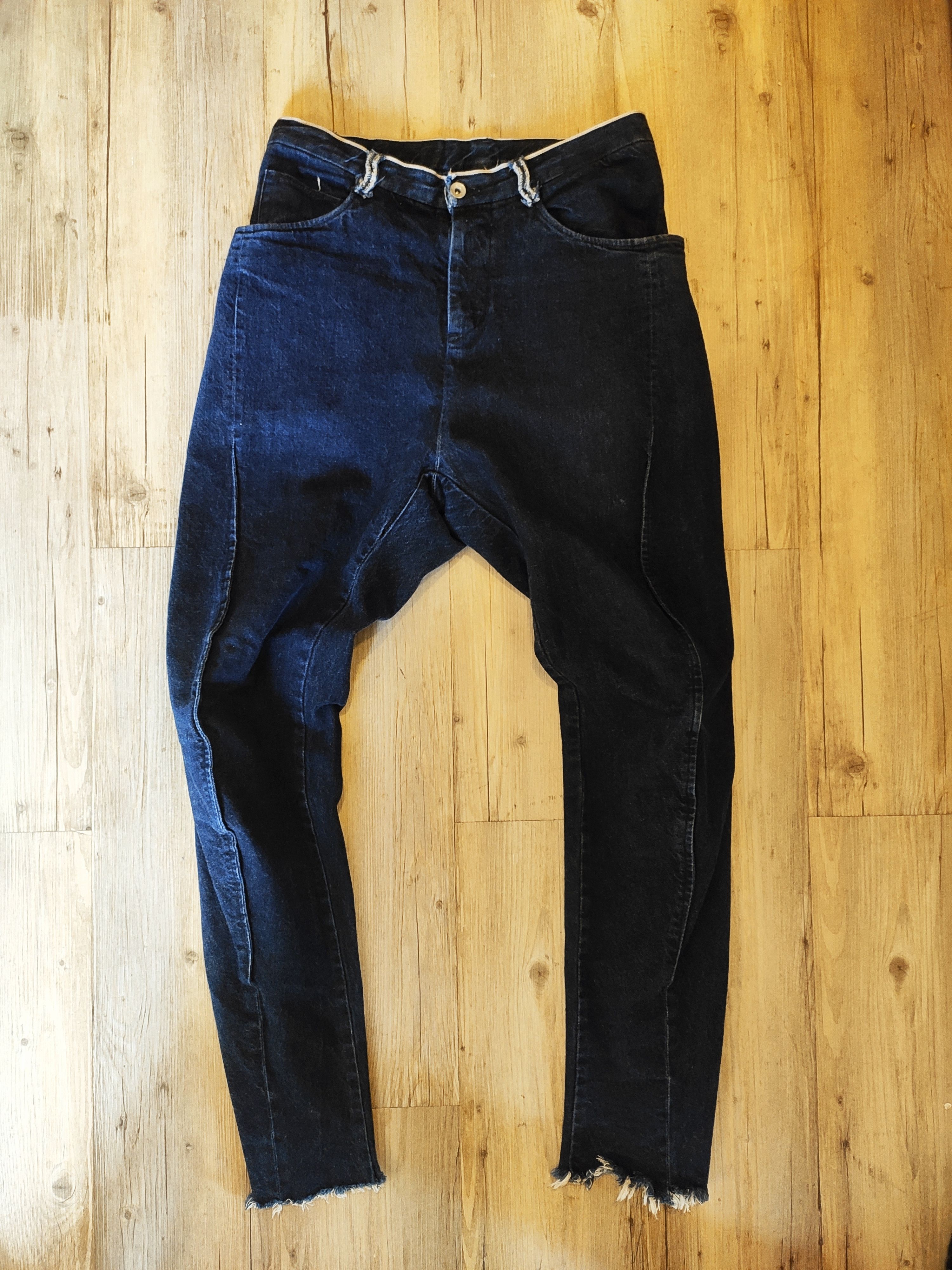 Individual Sentiments 16SS Ounce denim pants.Like Devoa or Yohji Yamamoto Size US 32 / EU 48 - 7 Thumbnail
