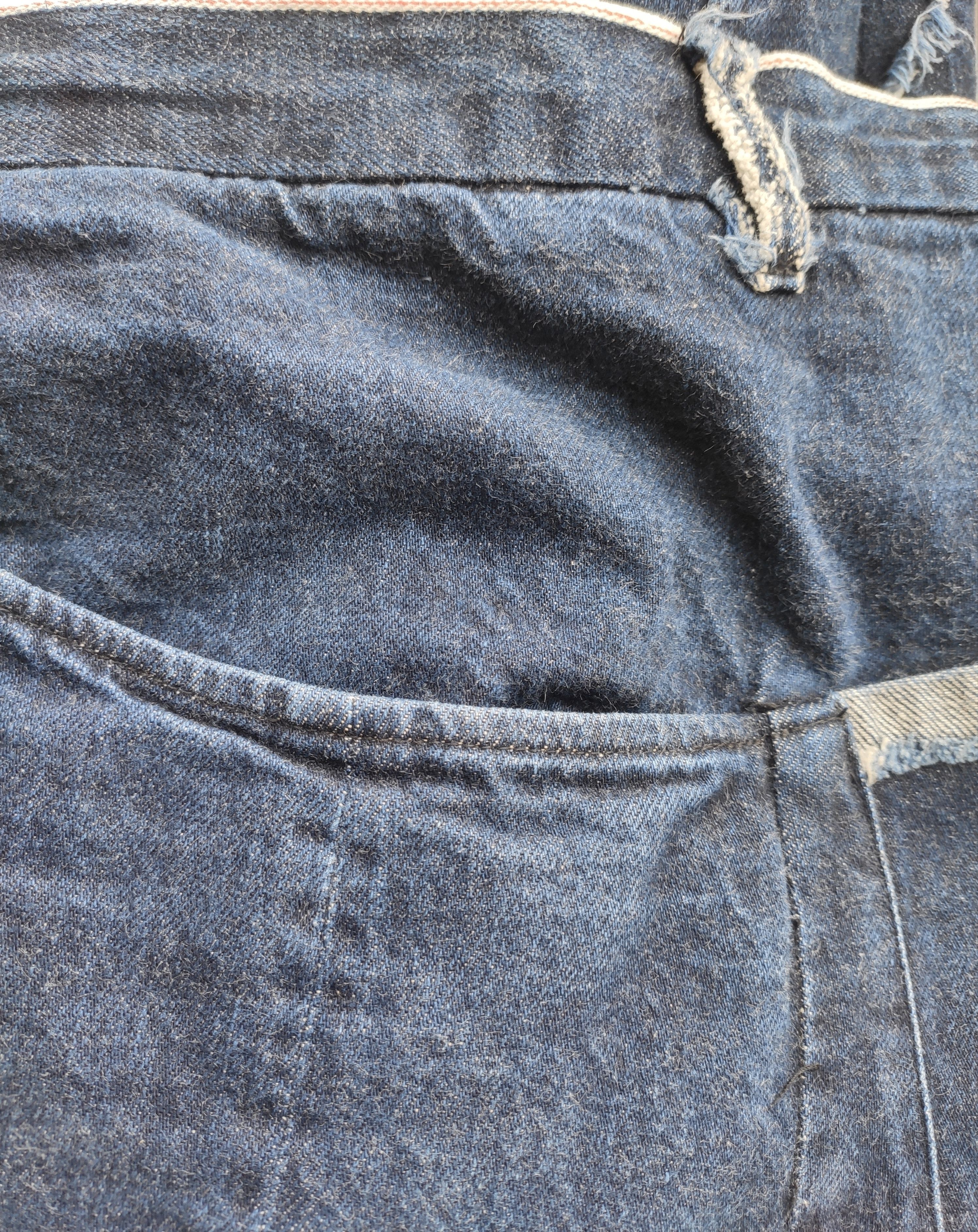 Individual Sentiments 16SS Ounce denim pants.Like Devoa or Yohji Yamamoto Size US 32 / EU 48 - 11 Thumbnail