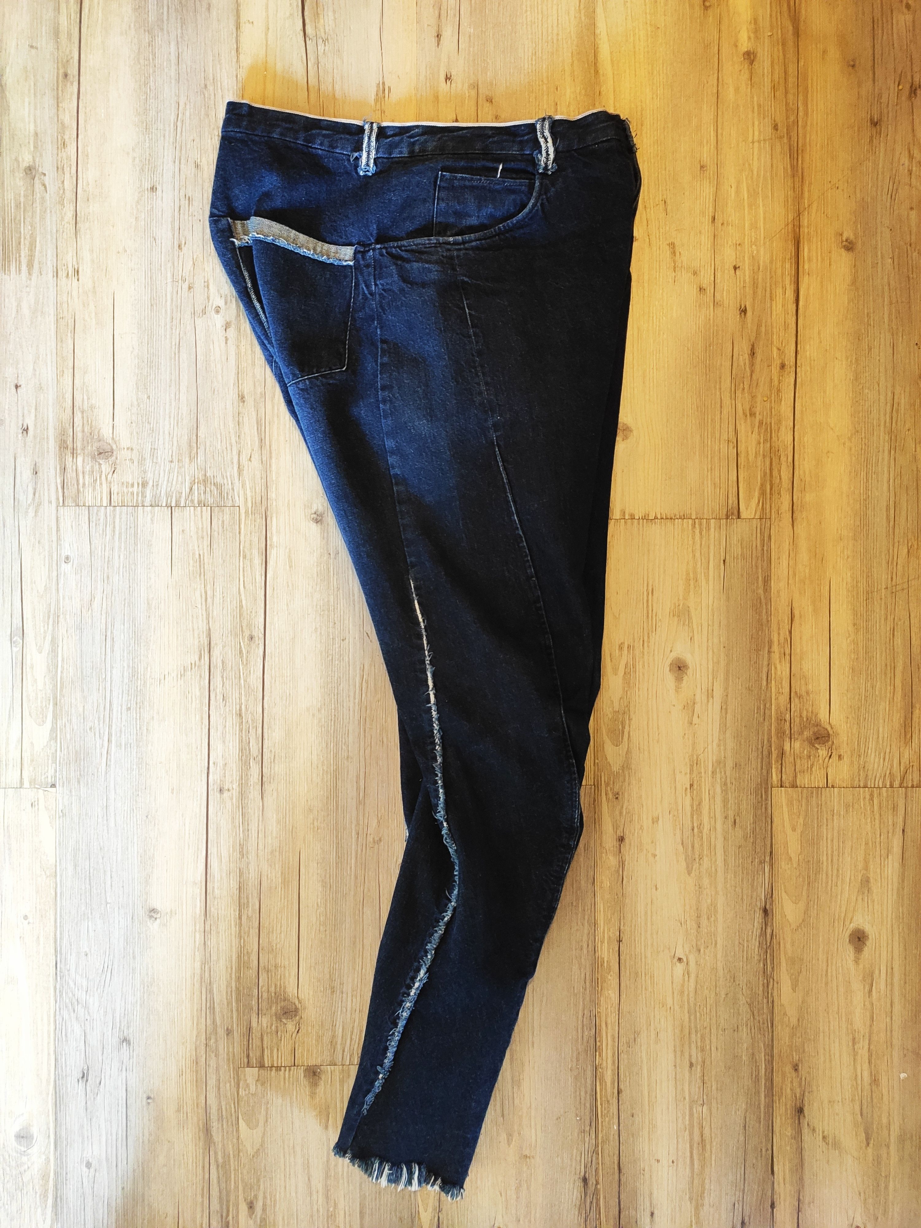 Individual Sentiments 16SS Ounce denim pants.Like Devoa or Yohji Yamamoto Size US 32 / EU 48 - 9 Thumbnail