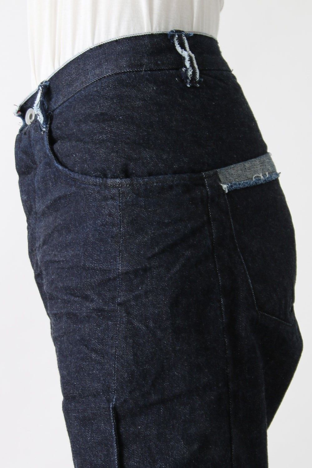 Individual Sentiments 16SS Ounce denim pants.Like Devoa or Yohji Yamamoto Size US 32 / EU 48 - 5 Thumbnail