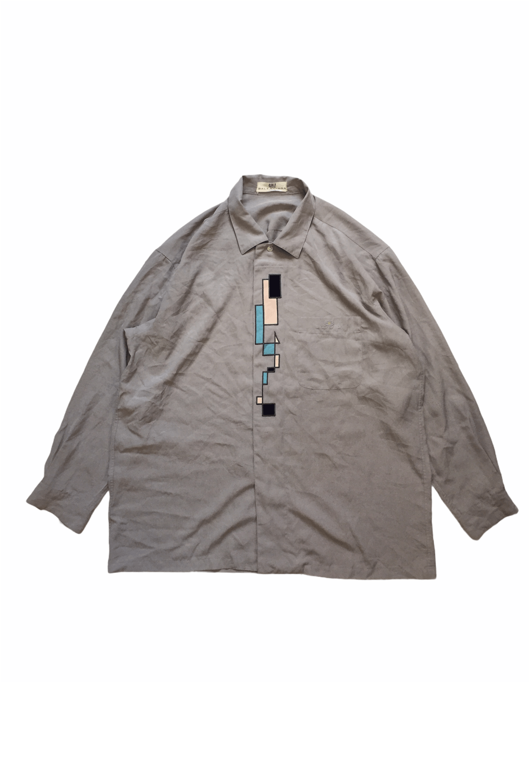 Balenciaga 90's Balenciaga sport bauhaus art logo oversize Size US L / EU 52-54 / 3 - 1 Thumbnail