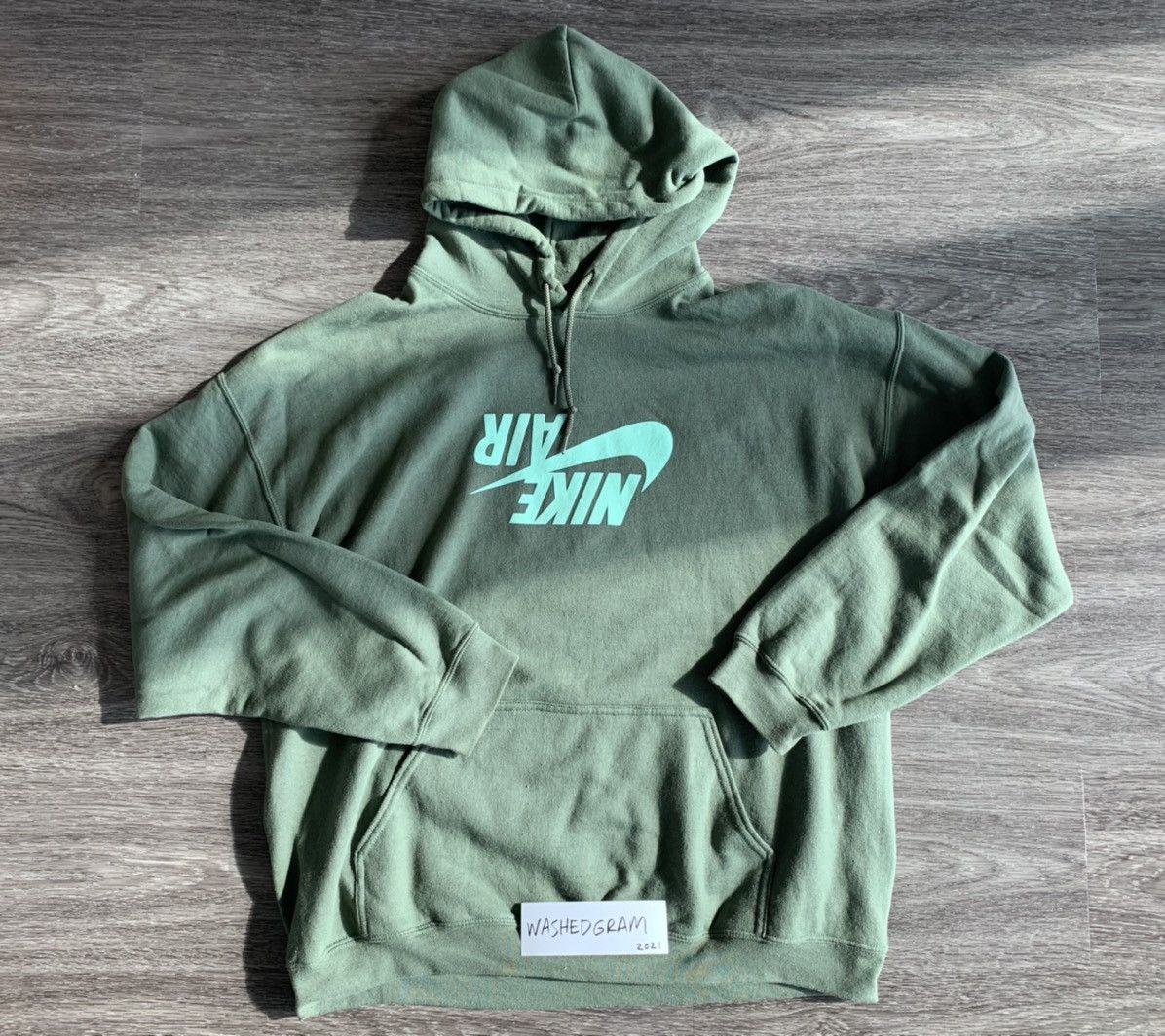 Nike Upside Down Swoosh Highest Jordan Hoodie Grailed