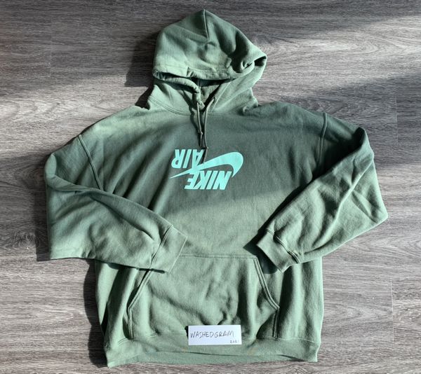 Nike upside discount down swoosh hoodie