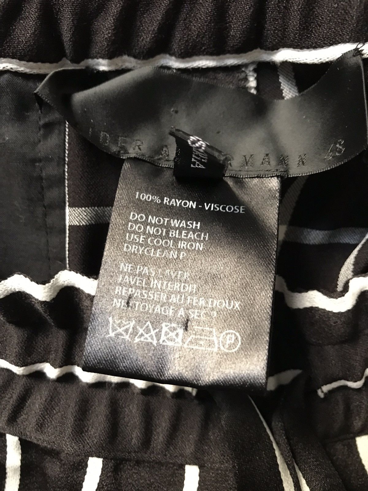 Haider Ackermann Haider Ackermann striped pants Size US 32 / EU 48 - 6 Thumbnail