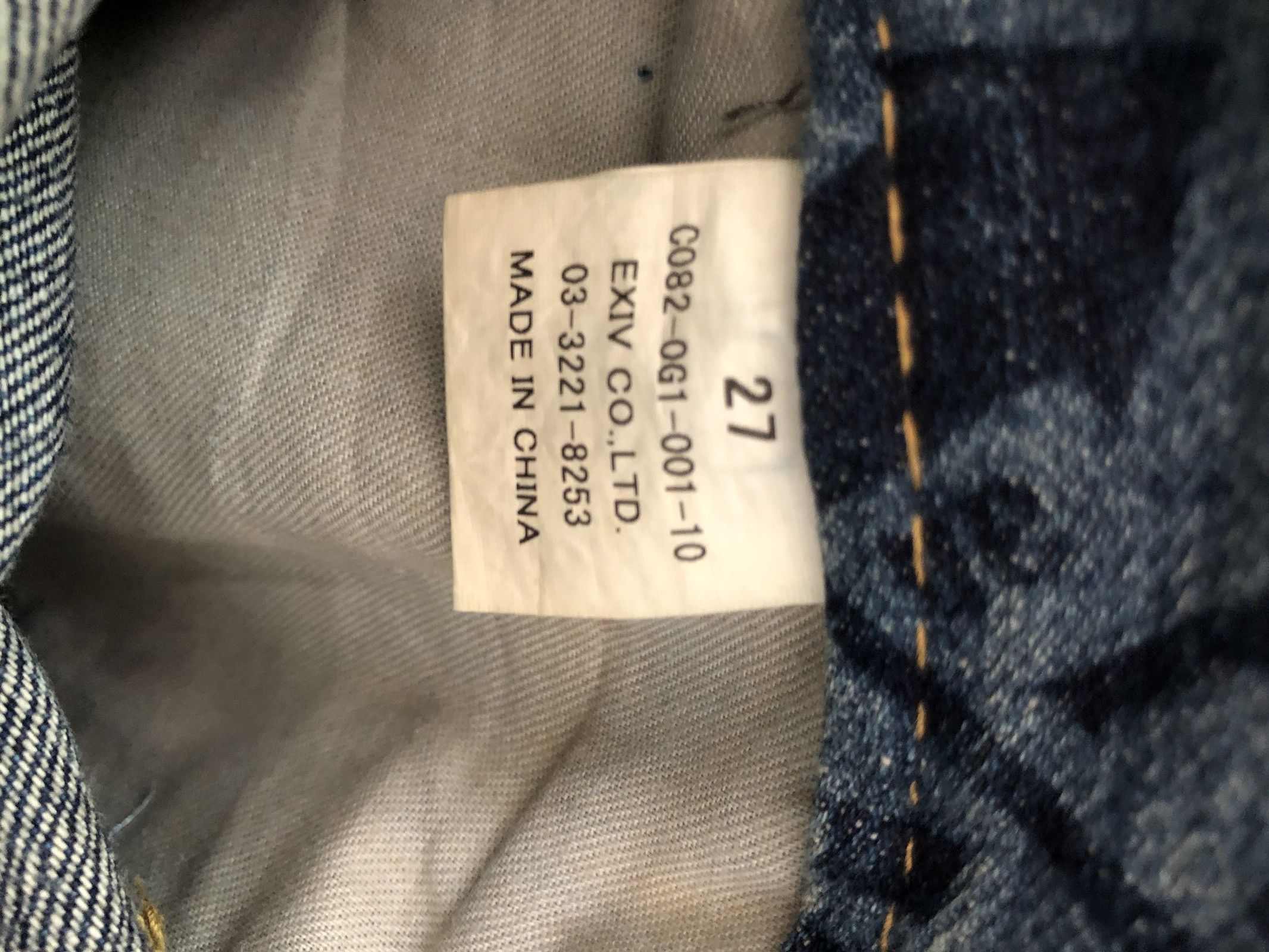 Vintage Japanese Brand Co&Lu All Printed Sign Symbol Denim Jeans Size US 32 / EU 48 - 11 Thumbnail