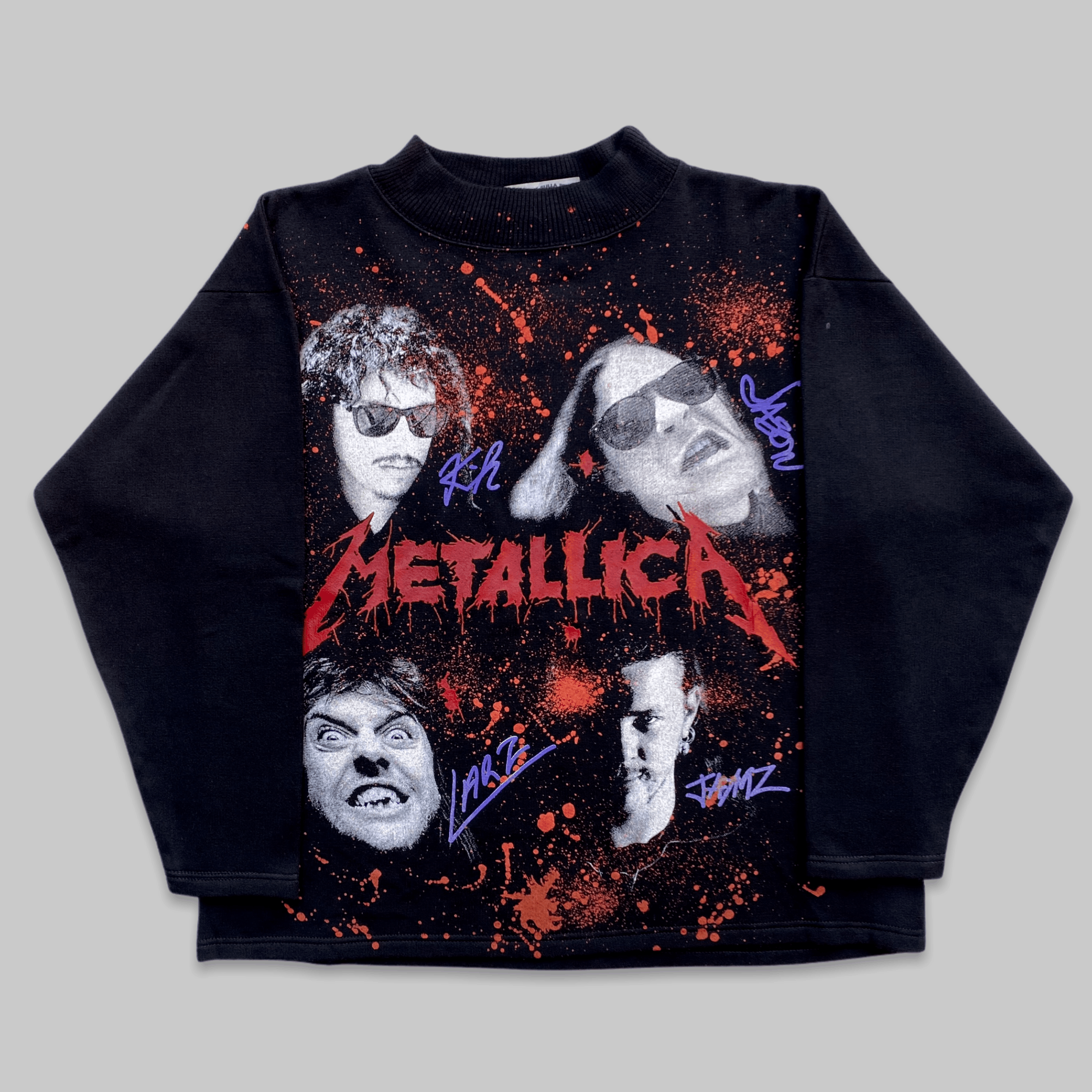 Band Tees Vintage 90s Metallica Enterprise Euro Crewneck Sweatshirt Size US L / EU 52-54 / 3 - 1 Thumbnail