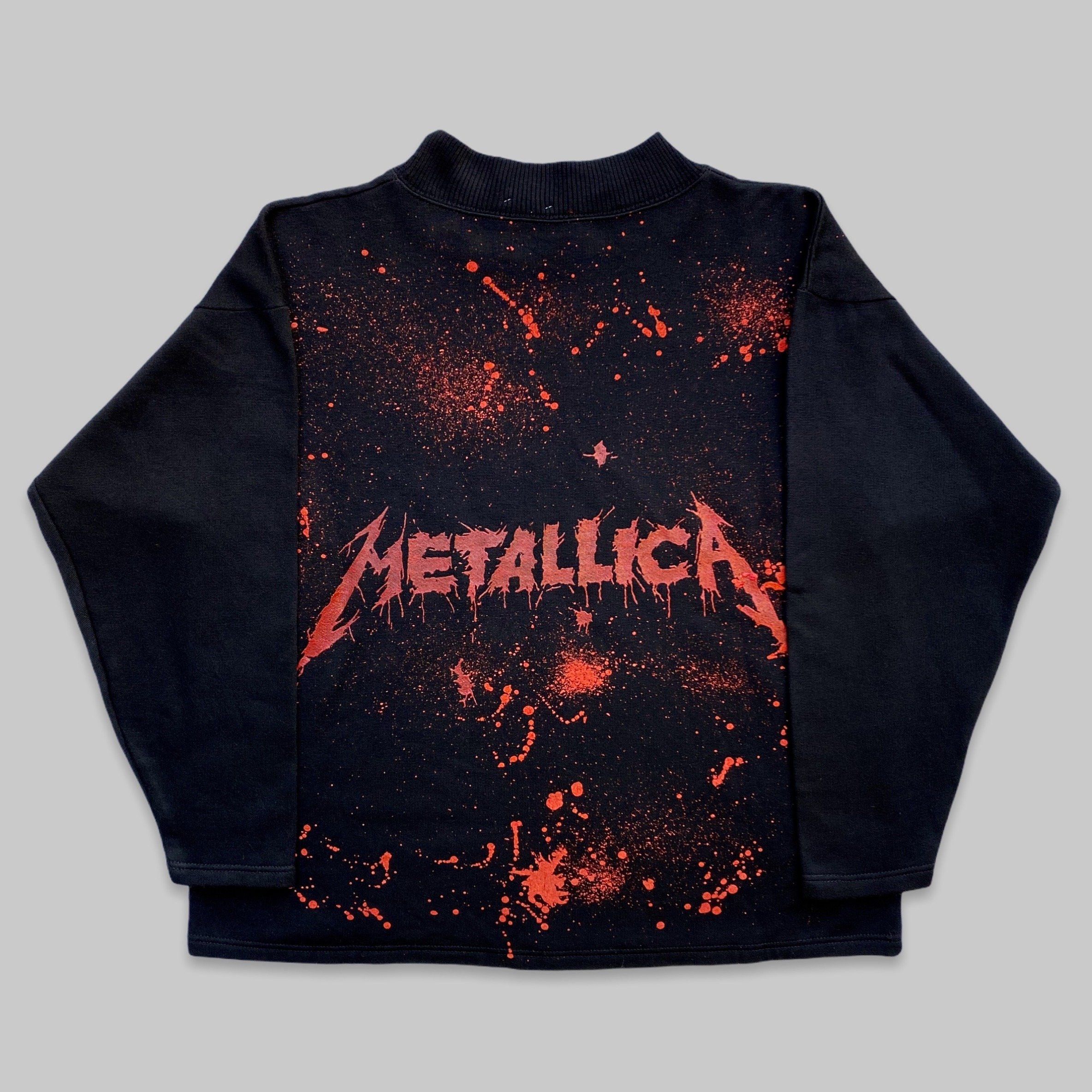 Band Tees Vintage 90s Metallica Enterprise Euro Crewneck Sweatshirt Size US L / EU 52-54 / 3 - 2 Thumbnail