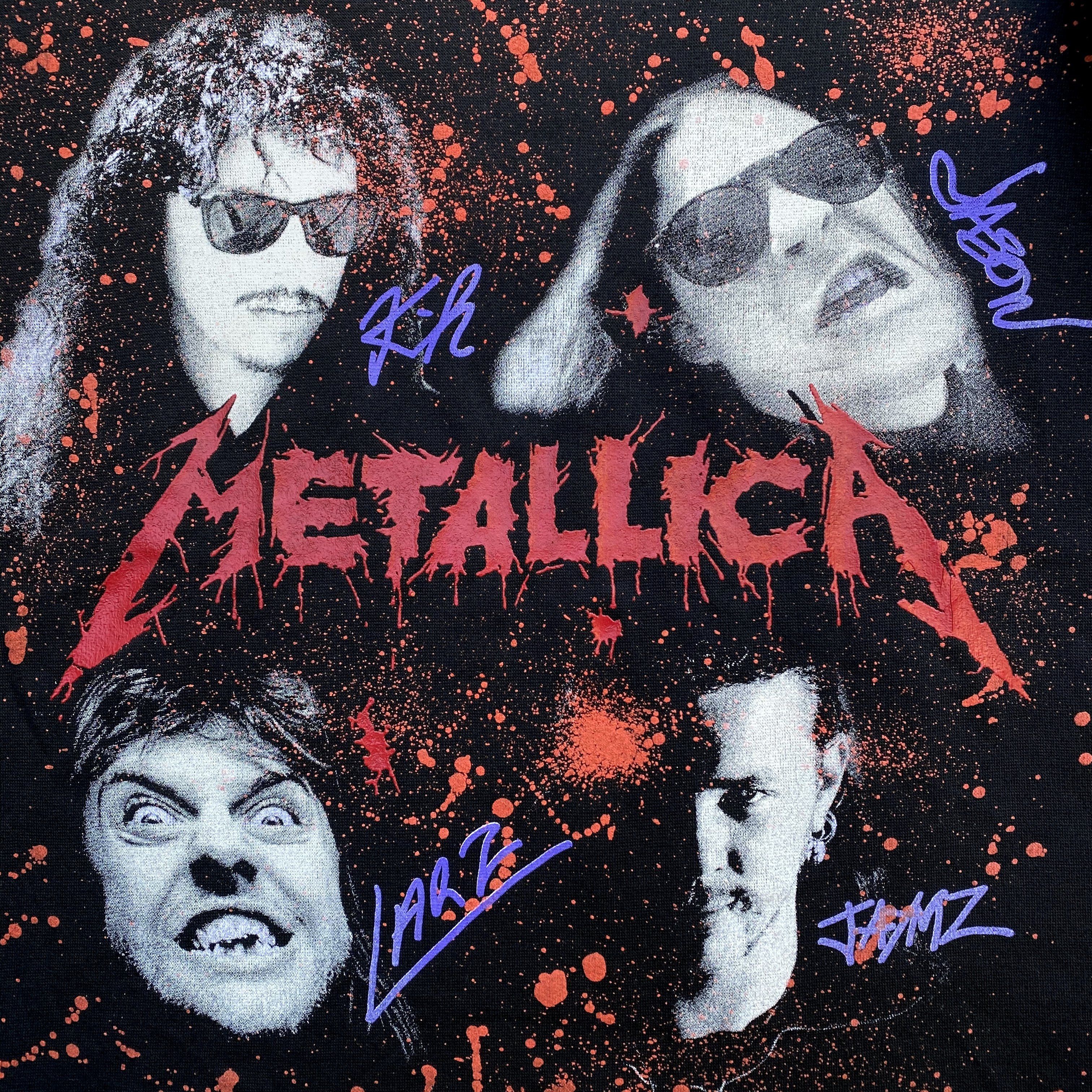 Band Tees Vintage 90s Metallica Enterprise Euro Crewneck Sweatshirt Size US L / EU 52-54 / 3 - 4 Thumbnail