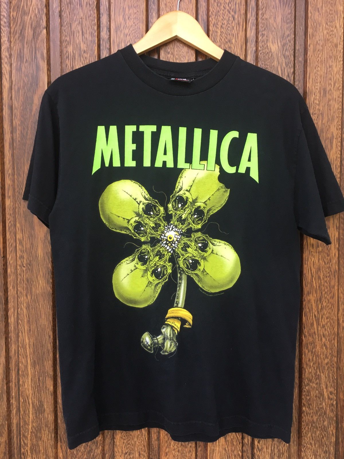 Giant Tees × Vintage PUSHEAD Metallica 2001 Eye See The Lucky 