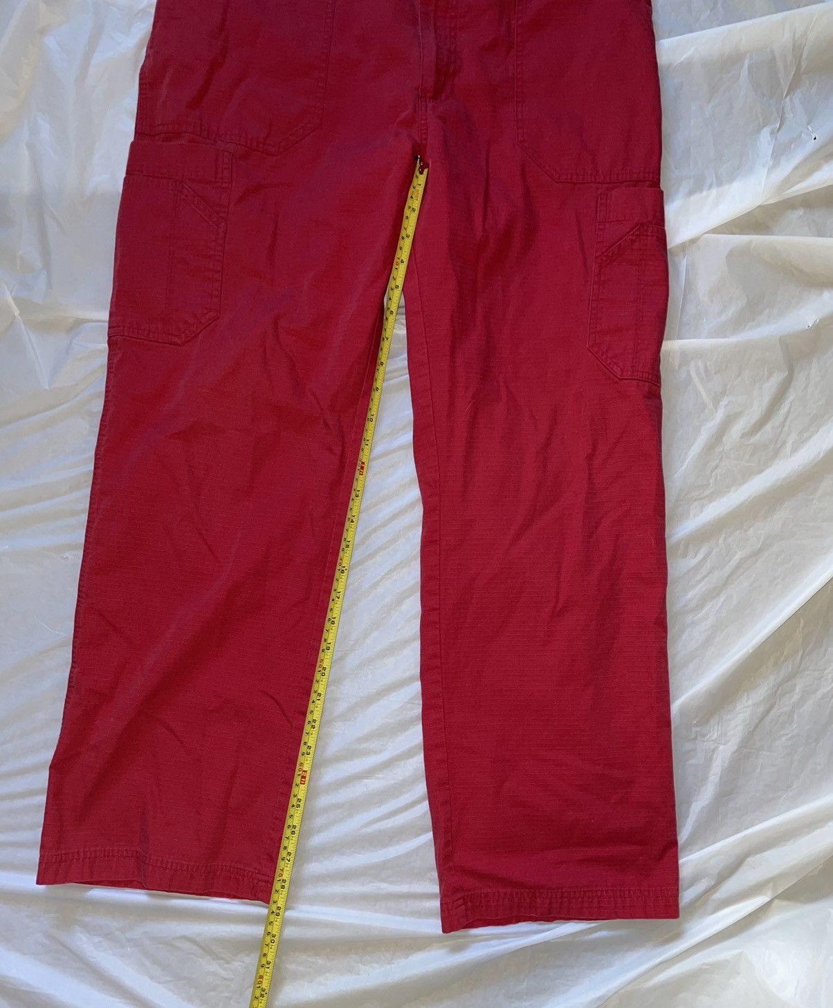 Carhartt Carhartt Lightweight Red Cargo Pants Size US 36 / EU 52 - 8 Thumbnail