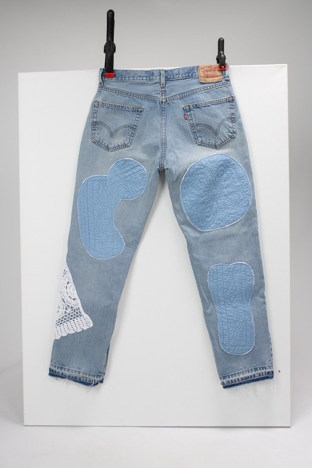 Japanese Brand CyForslightroom “Patch and Reworked Denim” Size US 34 / EU 50 - 2 Thumbnail