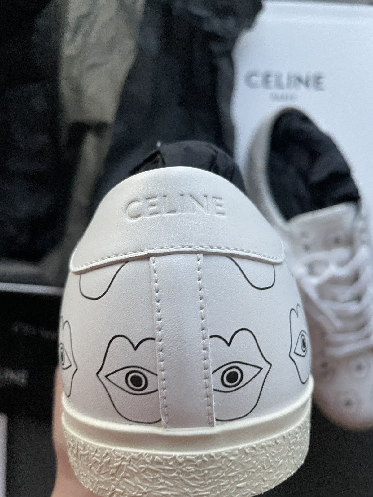 Celine × Hedi Slimane Celine Super Runway Limited Triomphe Sneaker Brand New Size US 10 / EU 43 - 7 Thumbnail