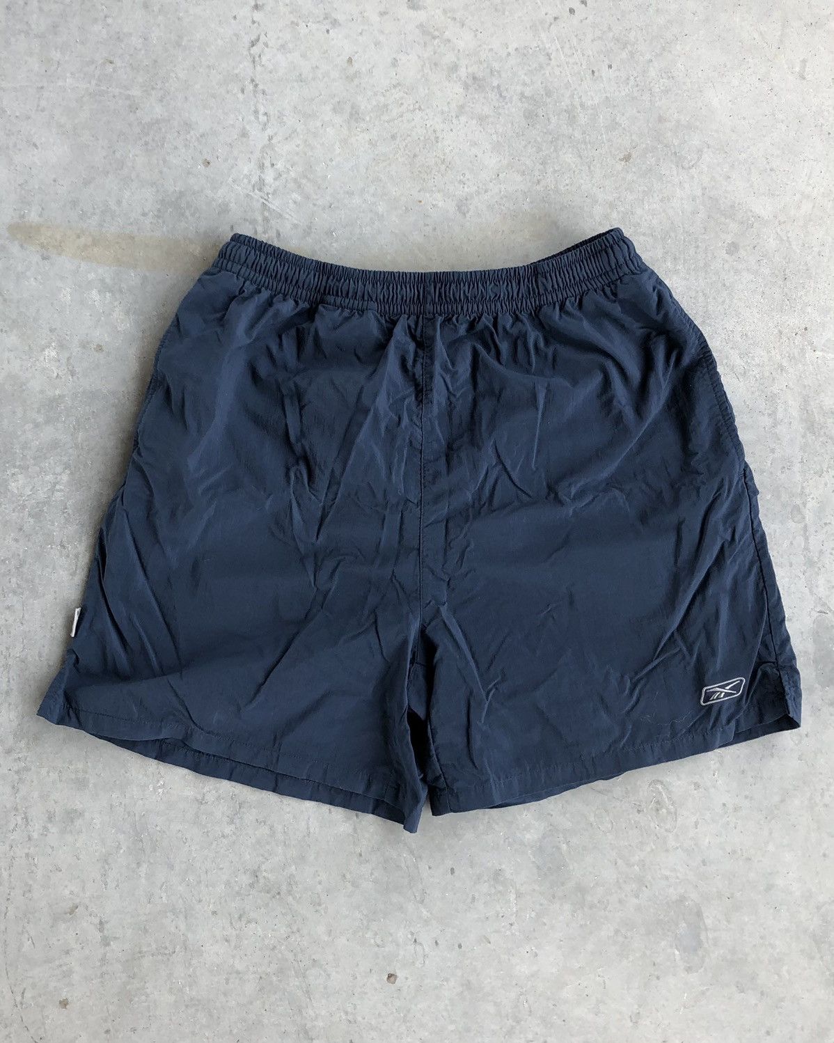 Reebok × Vintage Vintage Y2k Navy Reebok Swimshort Size US 30 / EU 46 - 1 Thumbnail
