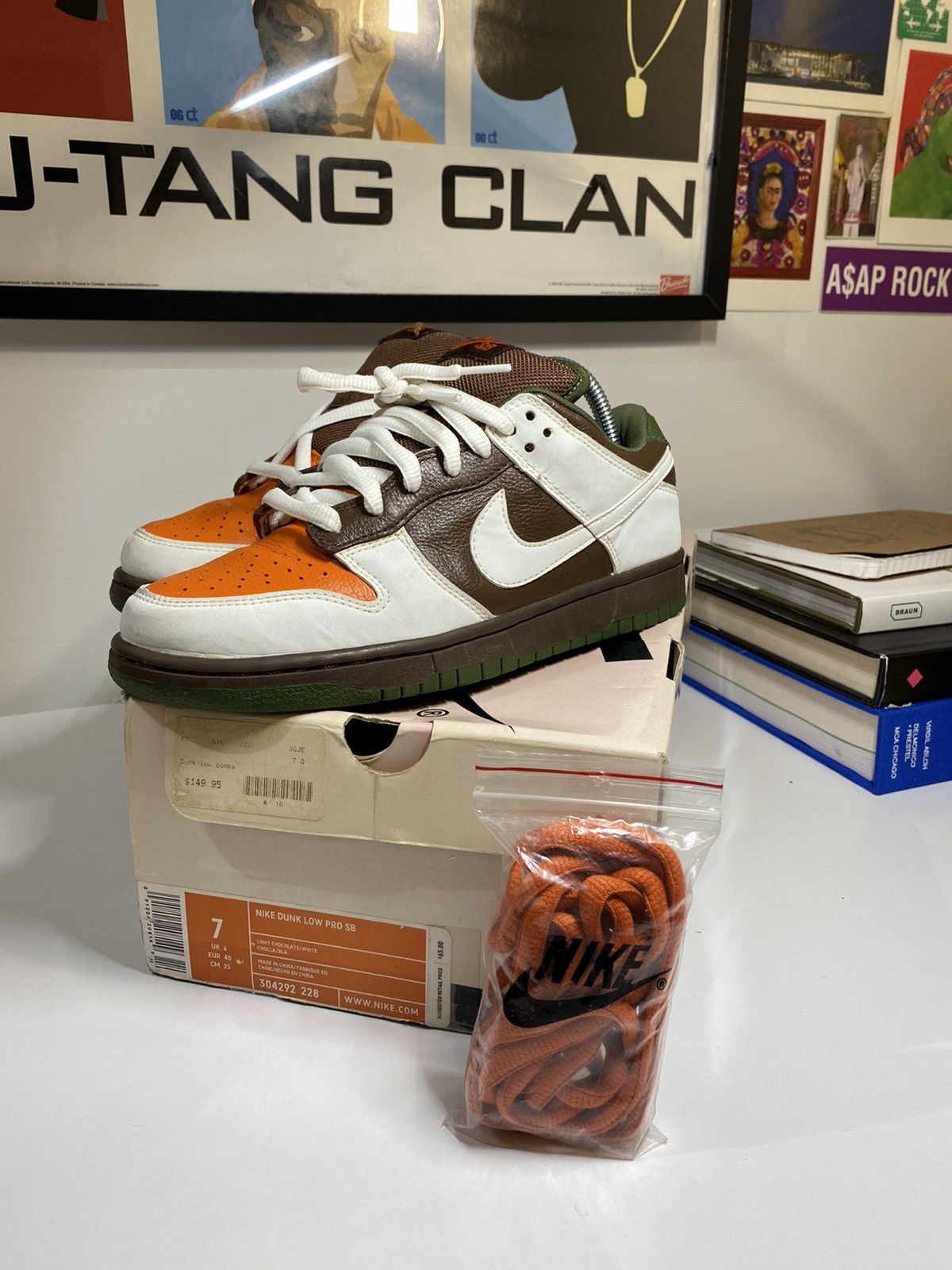 Nike Dunk Low Pro SB Oompa Loompa 2005 Size US 7 / EU 40 - 1 Preview