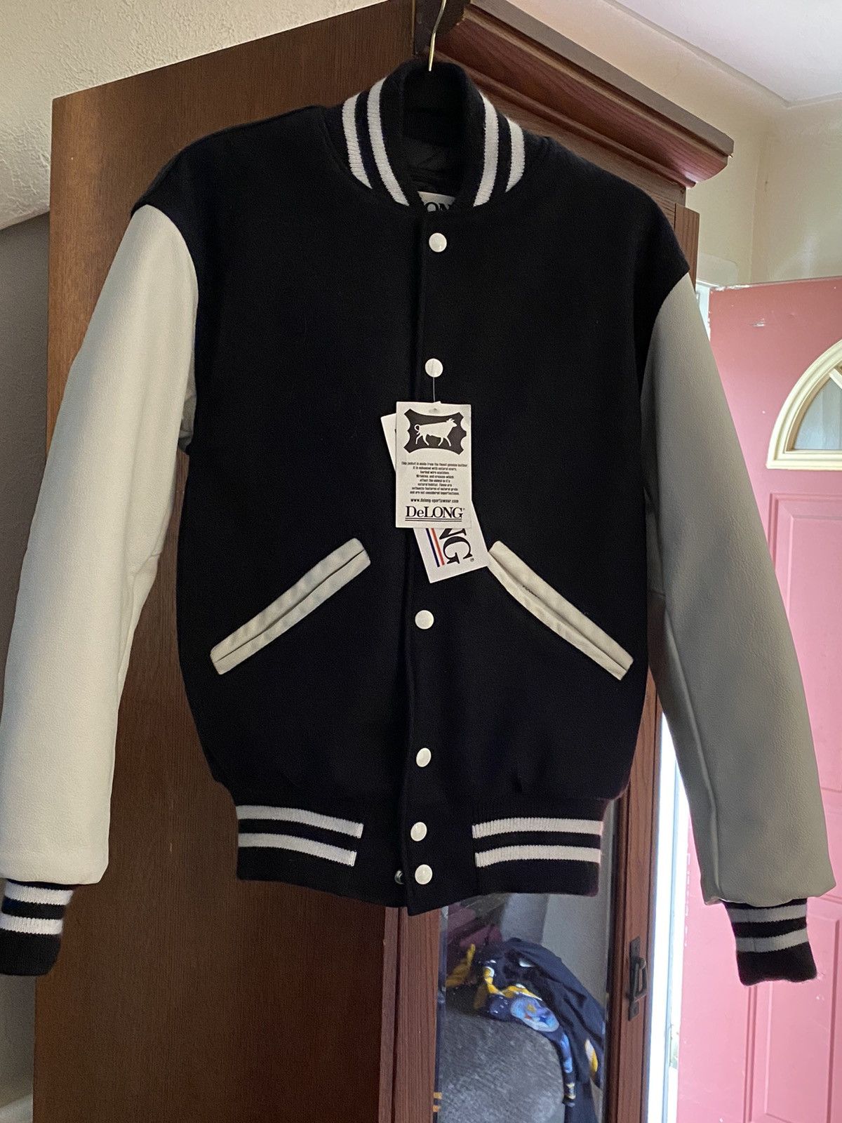 Vintage Vintage Delong Wool Varsity Jacket | Grailed