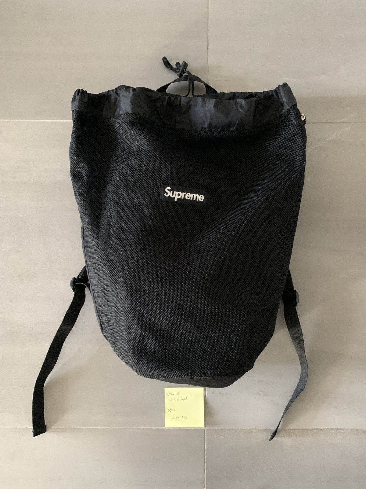 スケートボード Supreme Mesh backpack black 16ss Supreme Mesh Backpack Black – CURATEDSUPPLY.COM