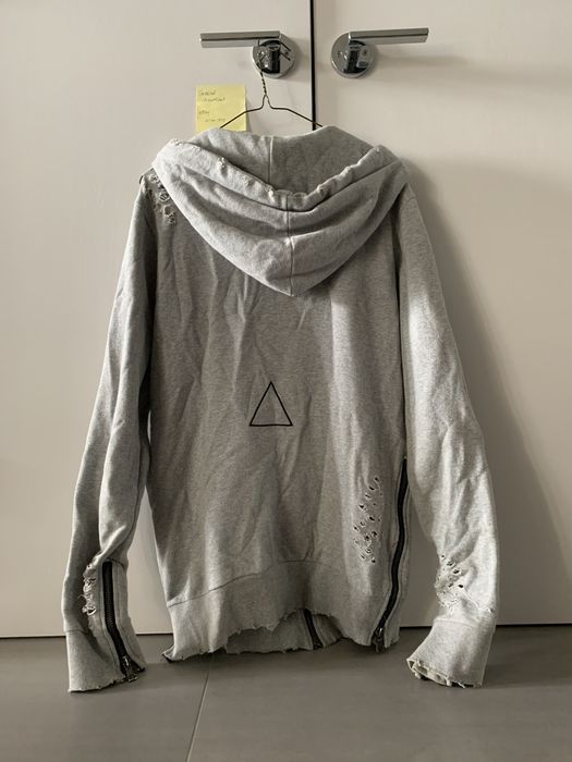 C2h4 C2H4 distressed hoodie SS15 szM Grailed