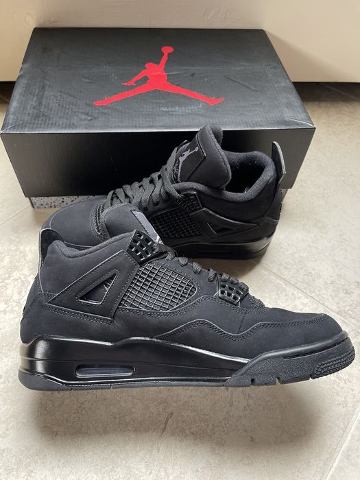 Nike Air Jordan 4 Retro Black Cat 2020 Size 9 VNDS REP BOX